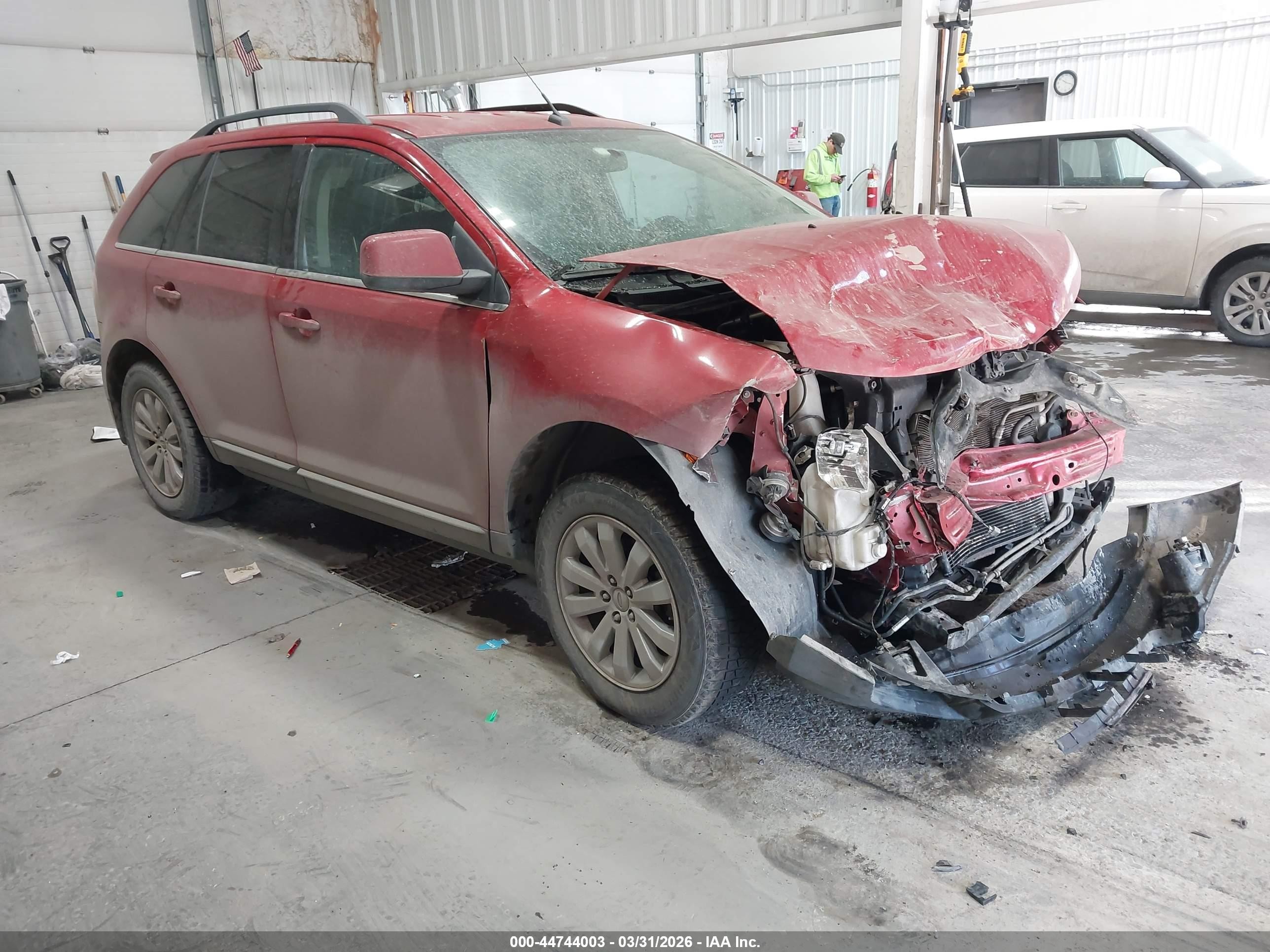 2010 Ford Edge Limited Red vin: 2FMDK4KC0ABB12948