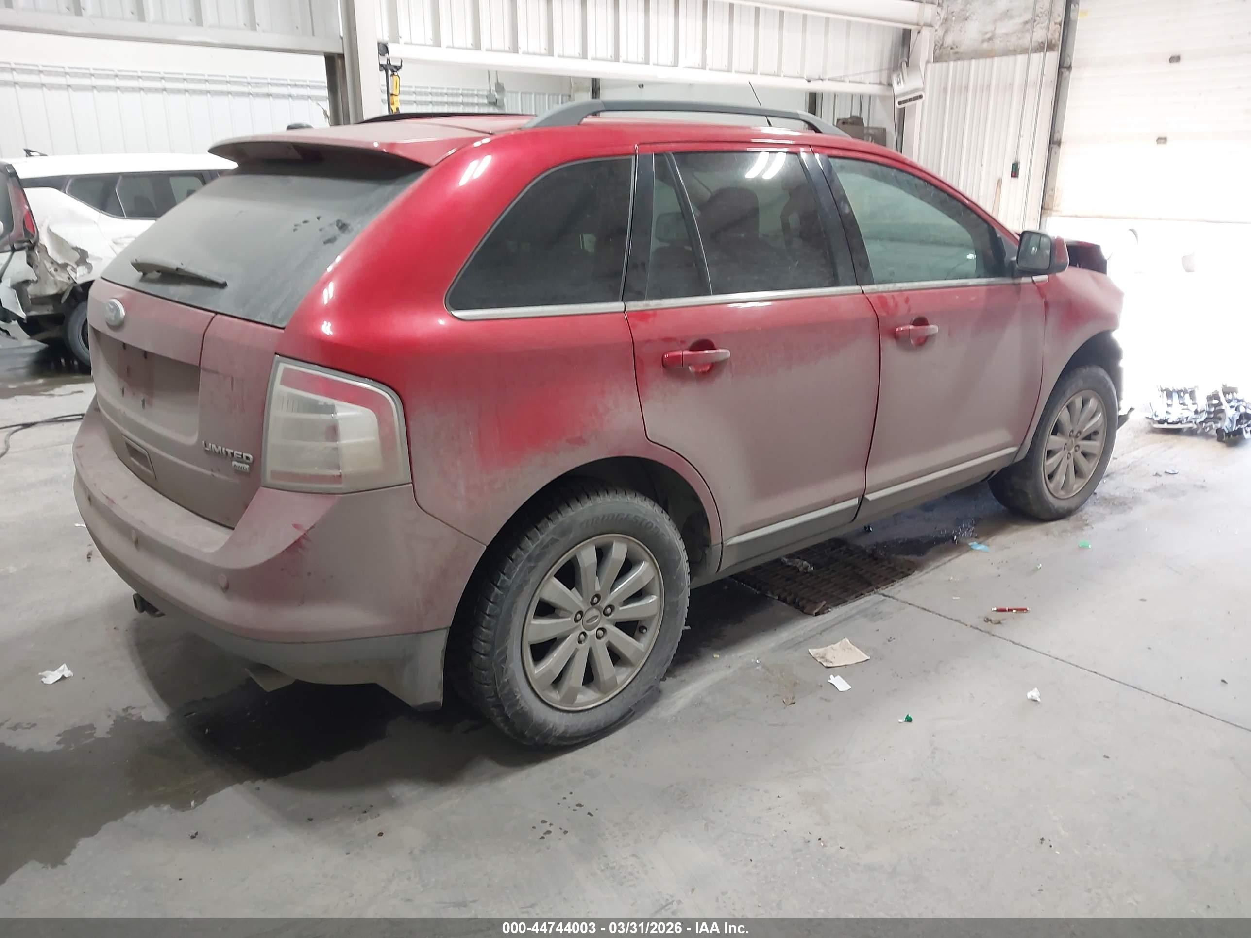 2010 Ford Edge Limited Red vin: 2FMDK4KC0ABB12948