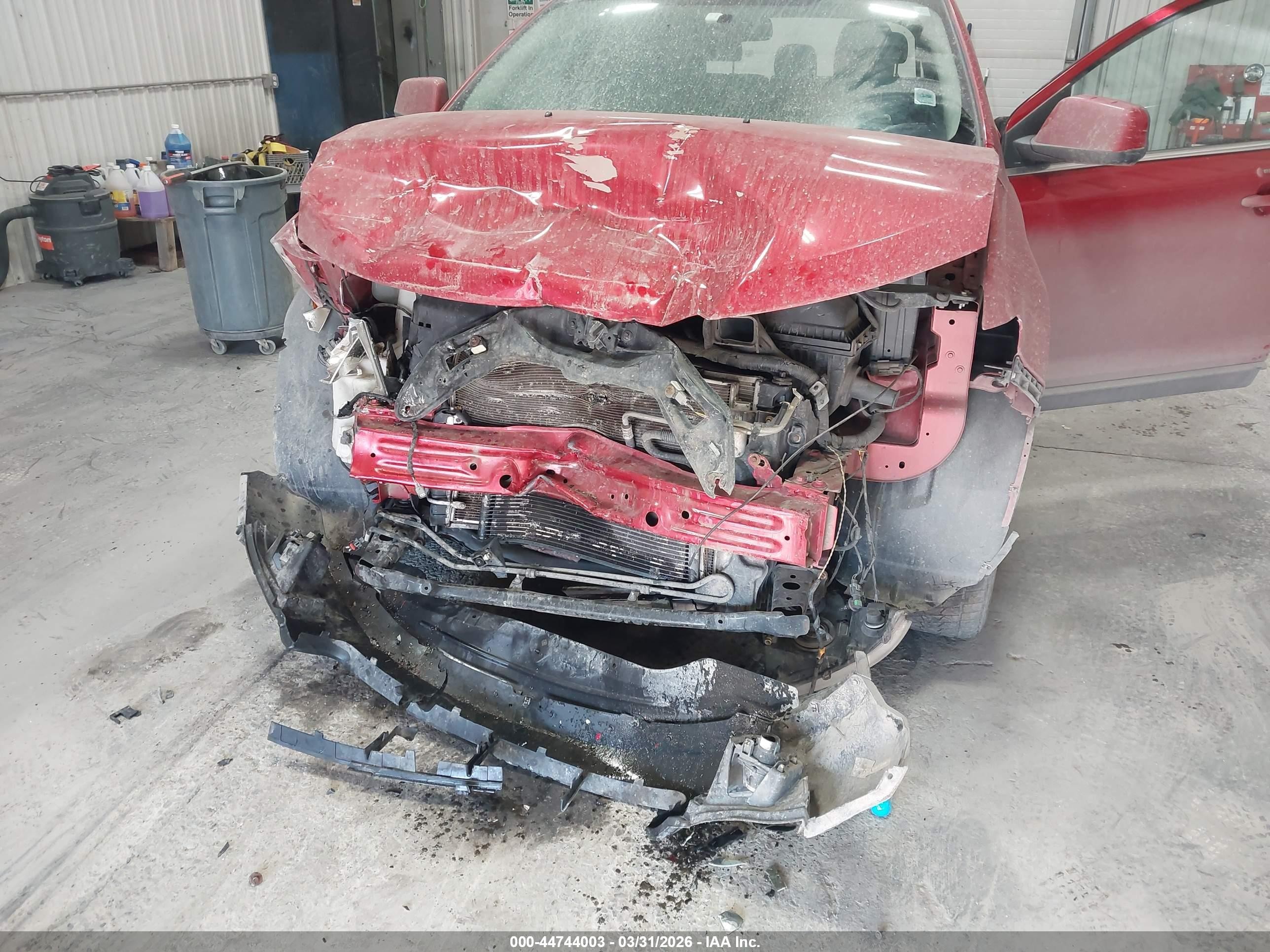 2010 Ford Edge Limited Red vin: 2FMDK4KC0ABB12948