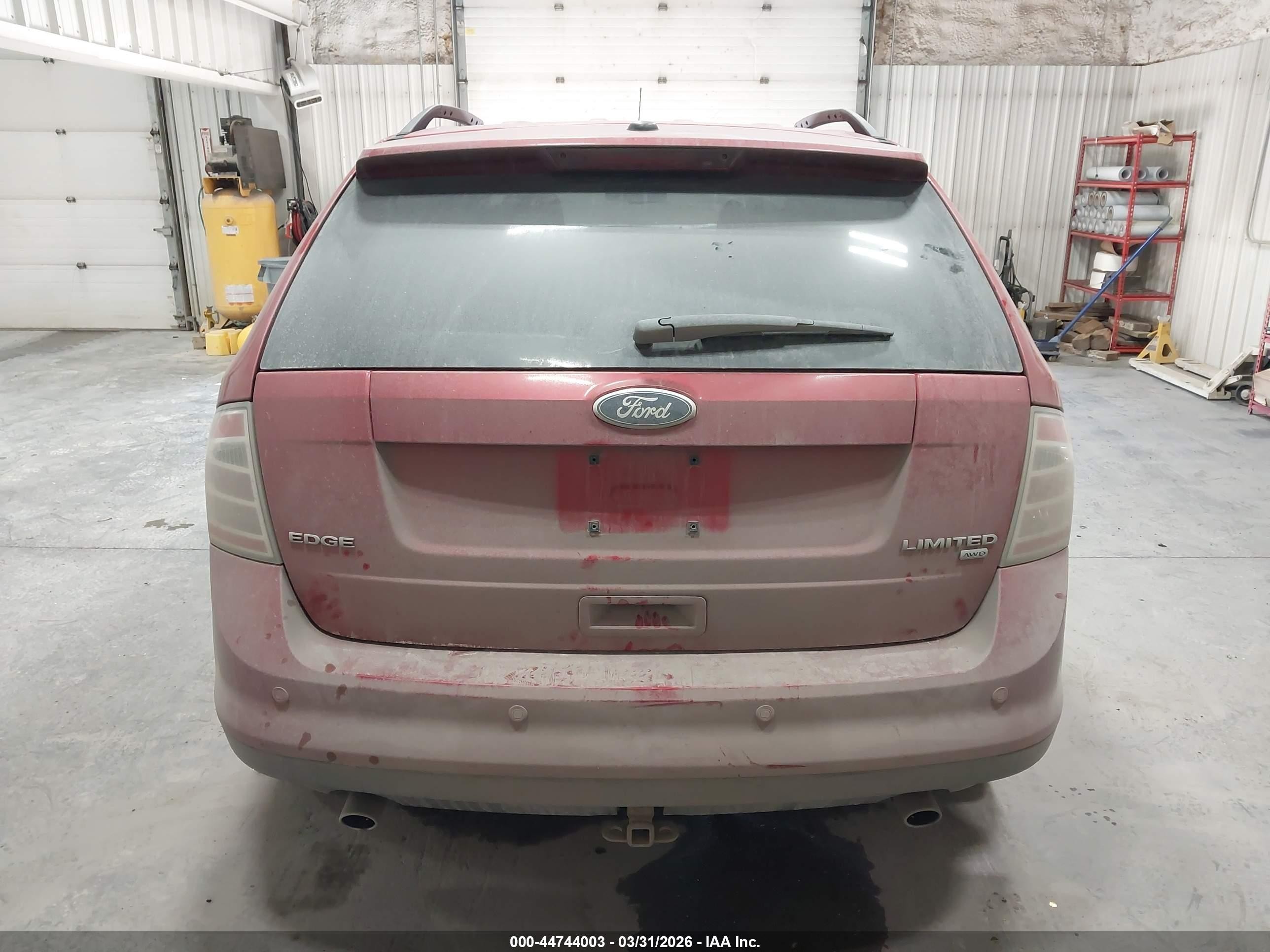 2010 Ford Edge Limited Red vin: 2FMDK4KC0ABB12948