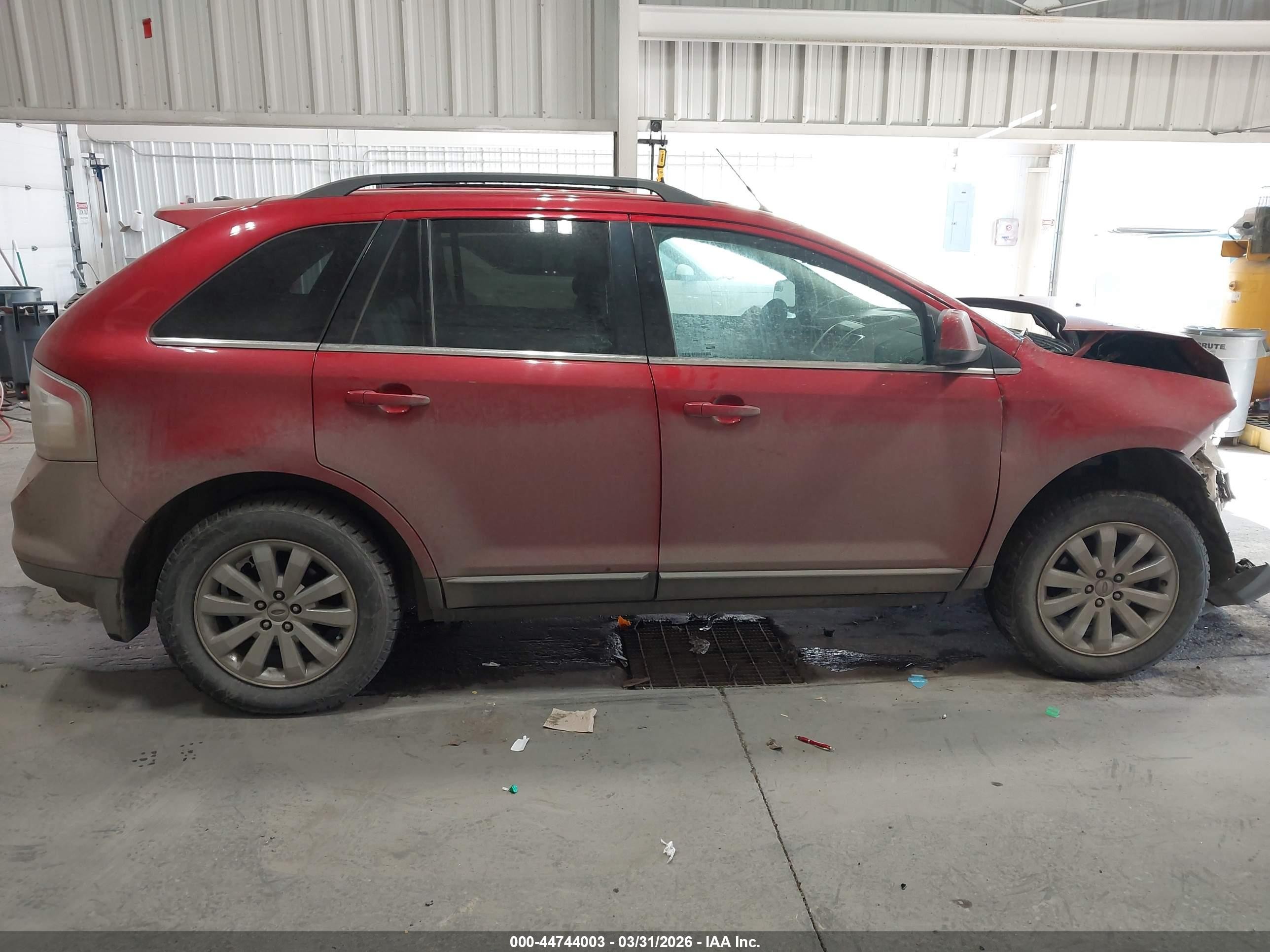 2010 Ford Edge Limited Red vin: 2FMDK4KC0ABB12948