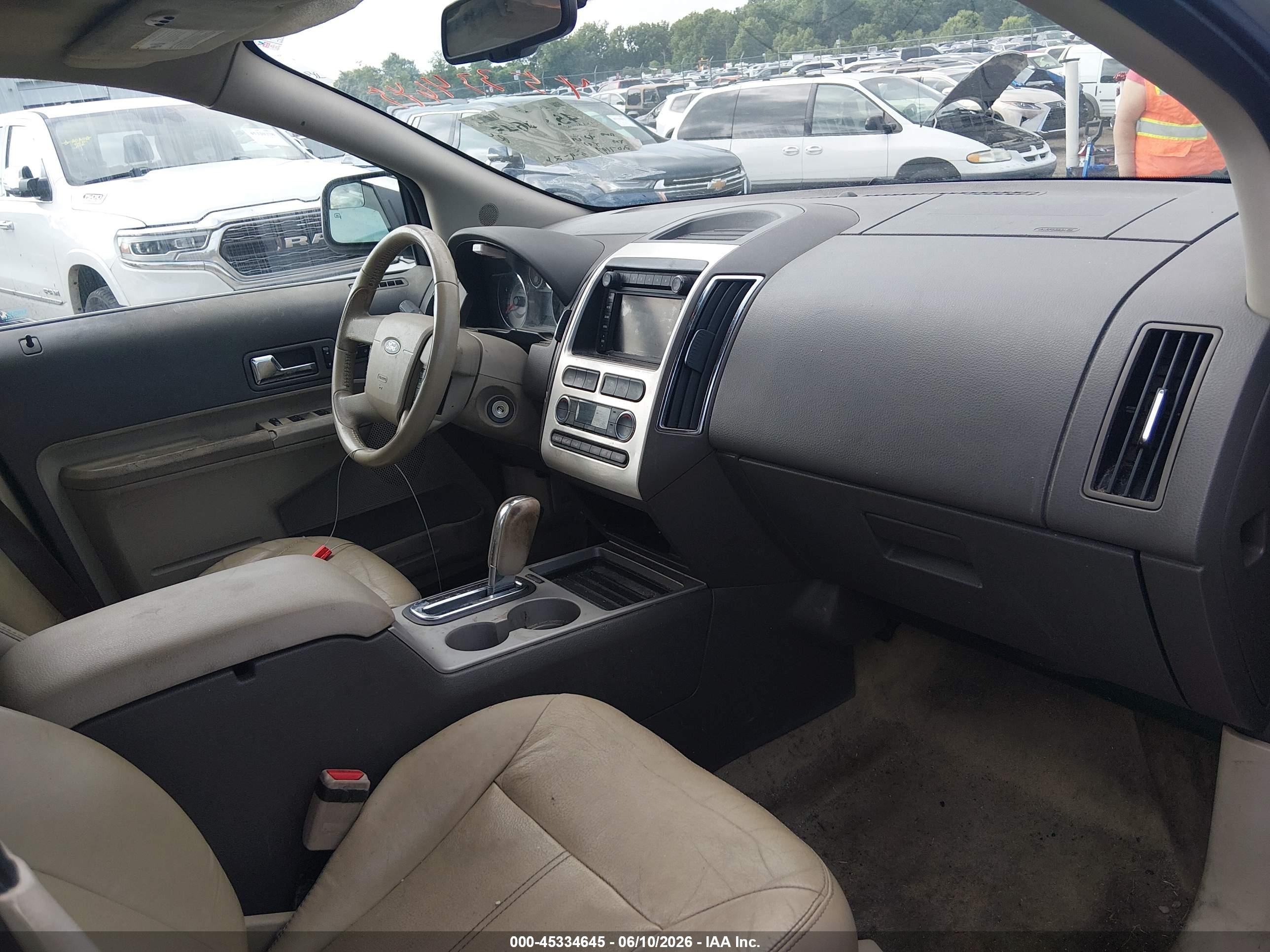 2010 Ford Edge Limited Gray vin: 2FMDK4KC0ABB33816