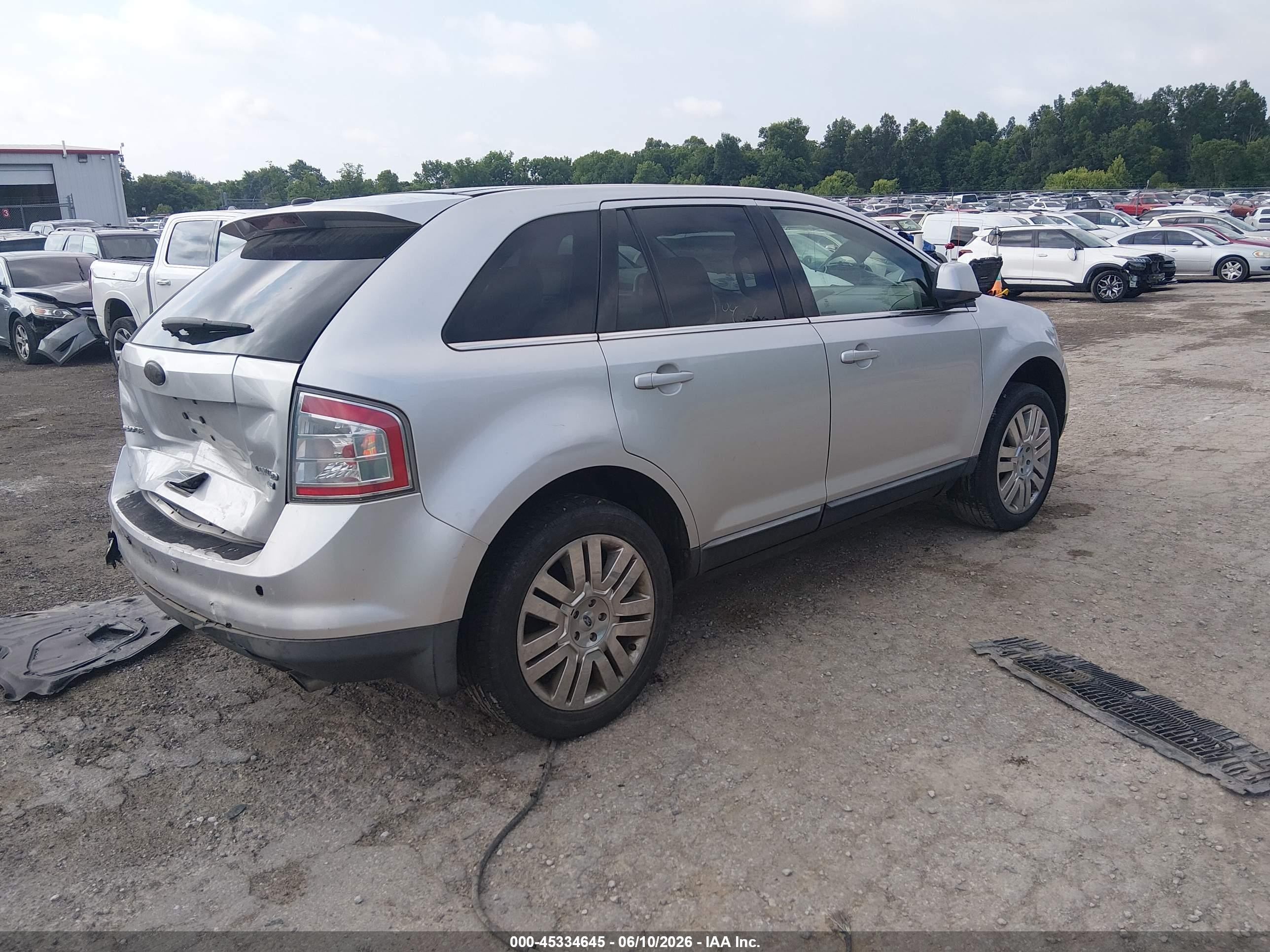 2010 Ford Edge Limited Gray vin: 2FMDK4KC0ABB33816