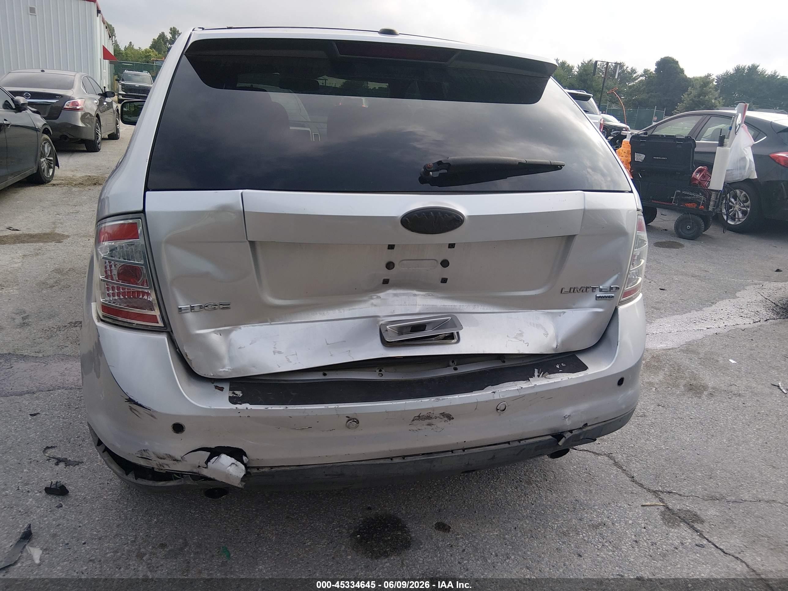 2010 Ford Edge Limited Gray vin: 2FMDK4KC0ABB33816