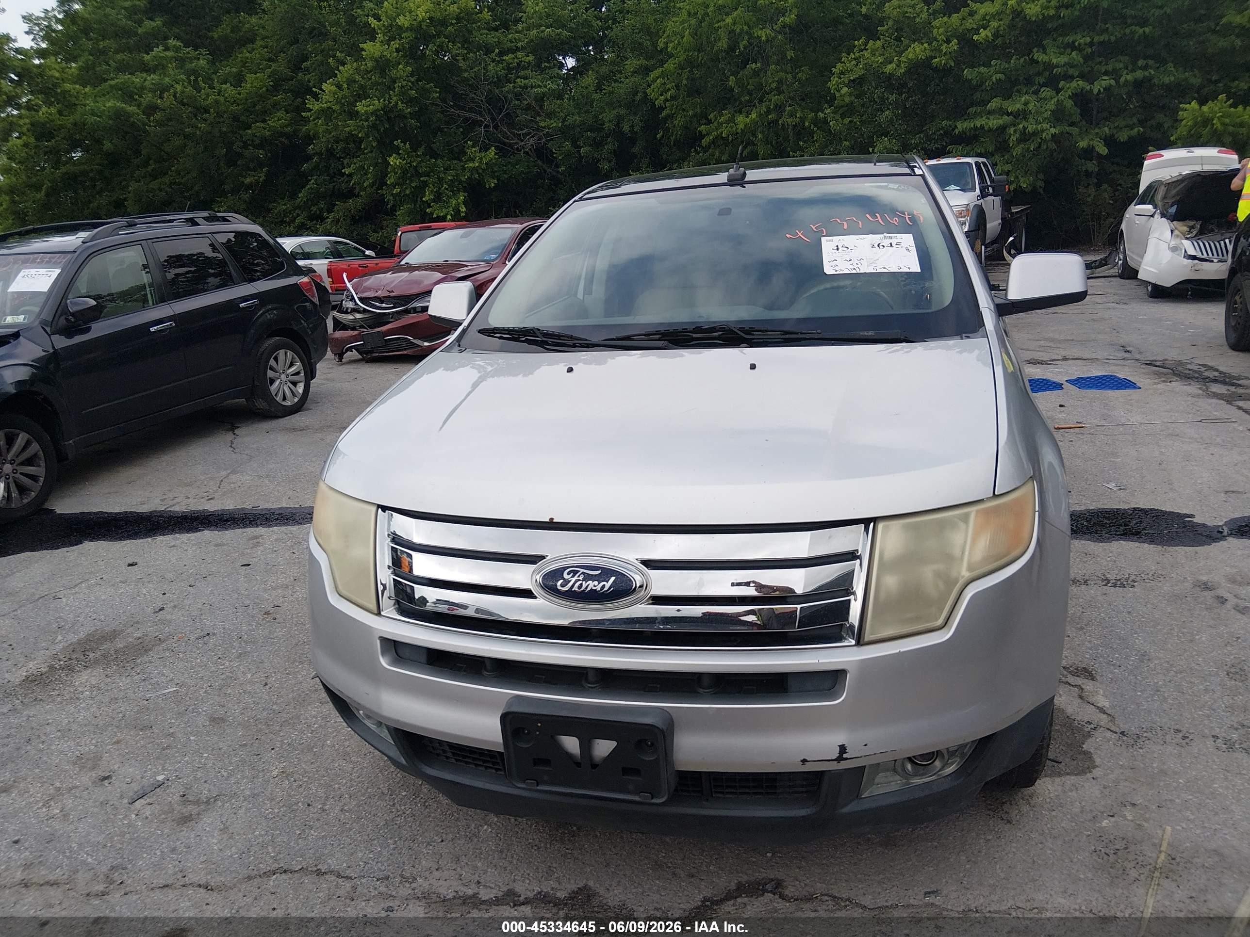 2010 Ford Edge Limited Gray vin: 2FMDK4KC0ABB33816