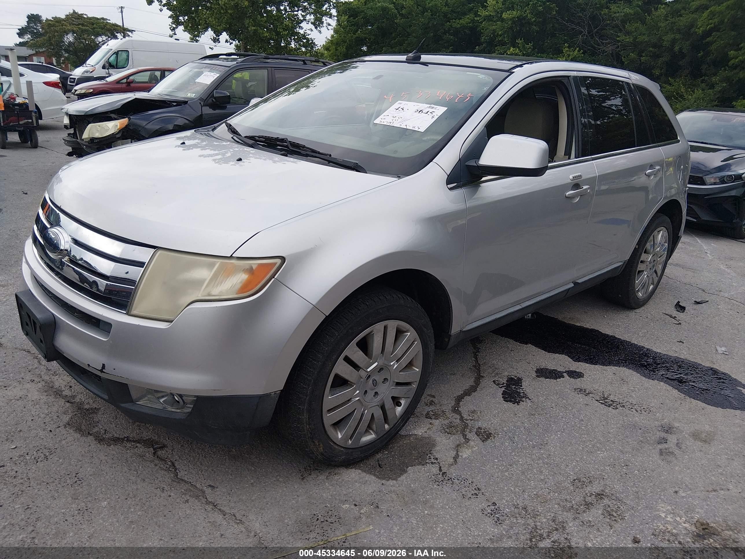 2010 Ford Edge Limited Gray vin: 2FMDK4KC0ABB33816