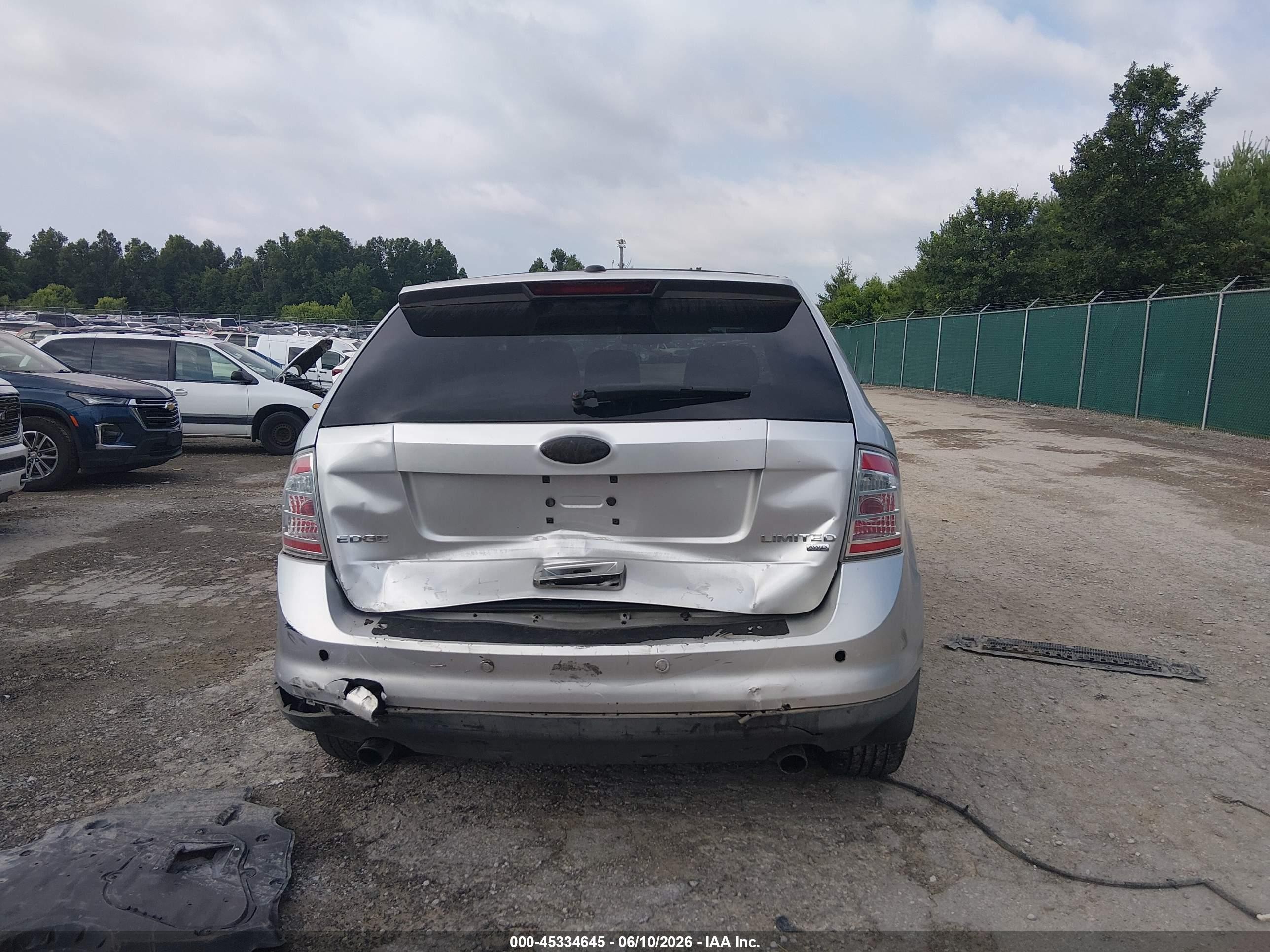2010 Ford Edge Limited Gray vin: 2FMDK4KC0ABB33816