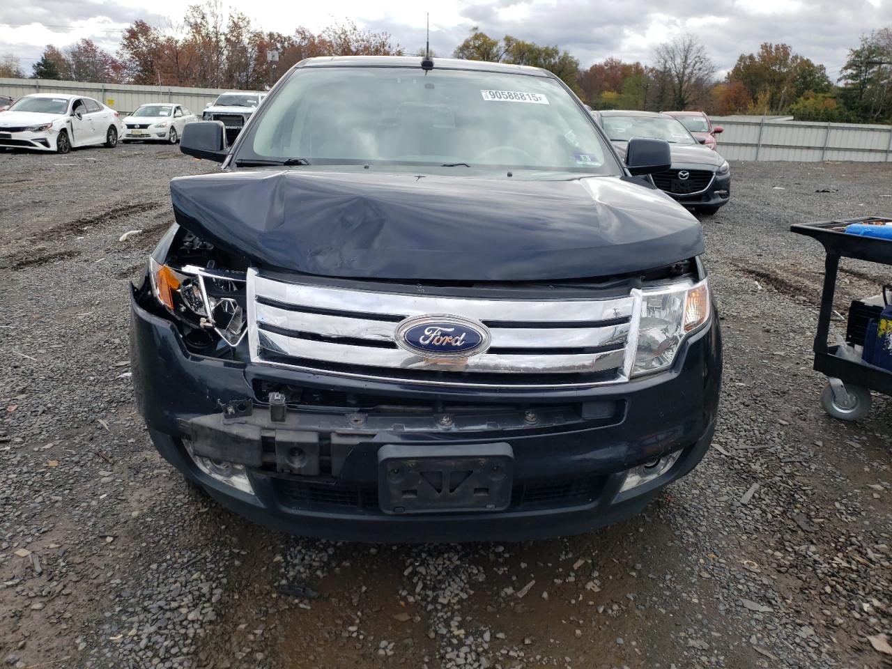 2010 Ford Edge Limited Черный vin: 2FMDK4KC0ABB71126