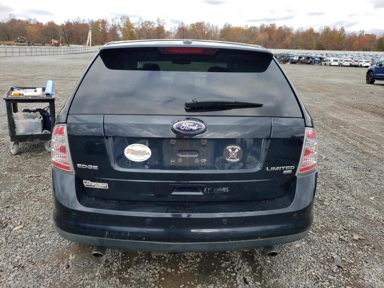 2010 Ford Edge Limited Черный vin: 2FMDK4KC0ABB71126