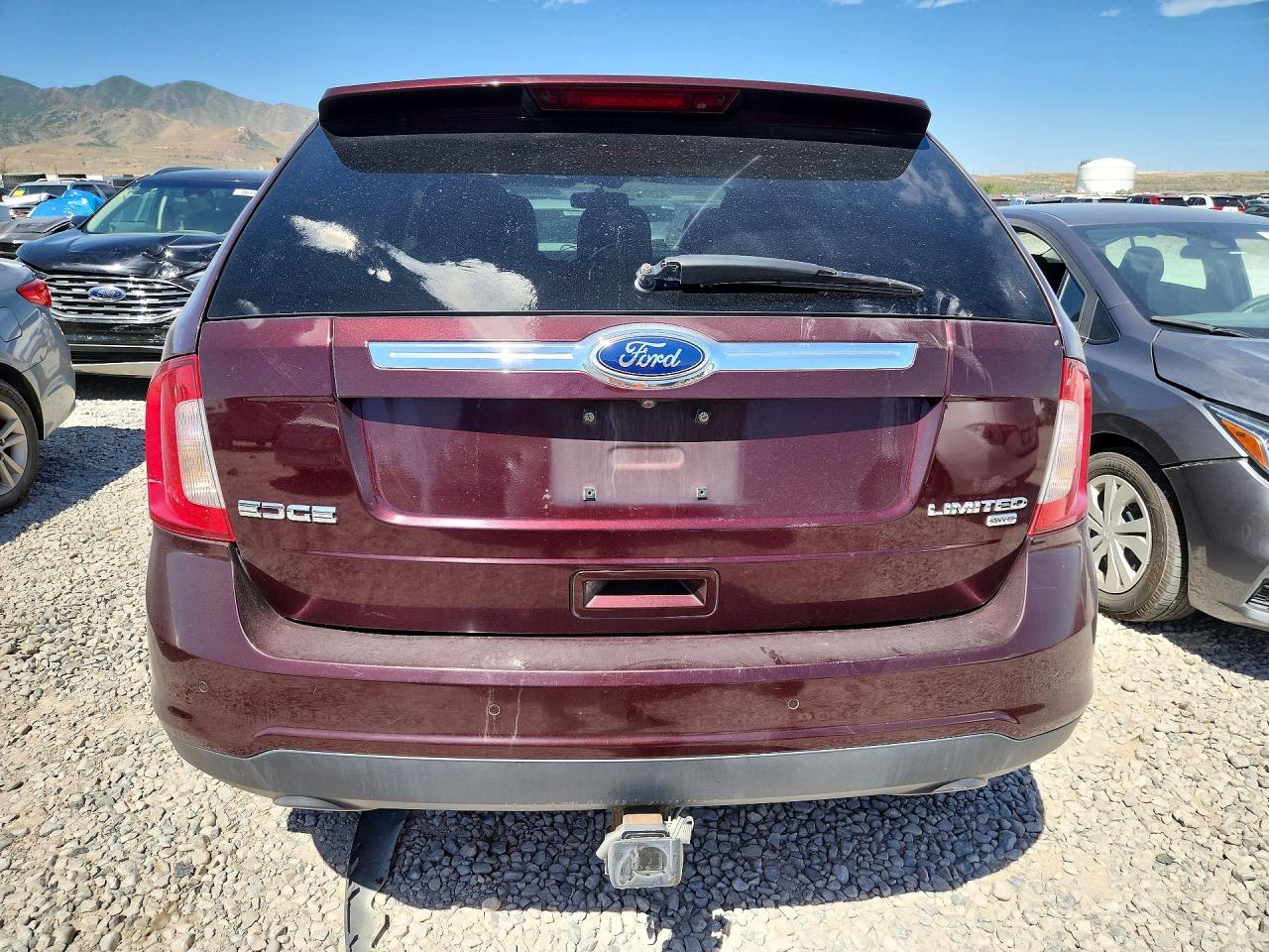 2011 Ford Edge Limited Maroon vin: 2FMDK4KC0BBA04525