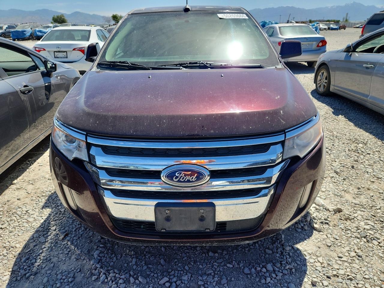 2011 Ford Edge Limited Maroon vin: 2FMDK4KC0BBA04525
