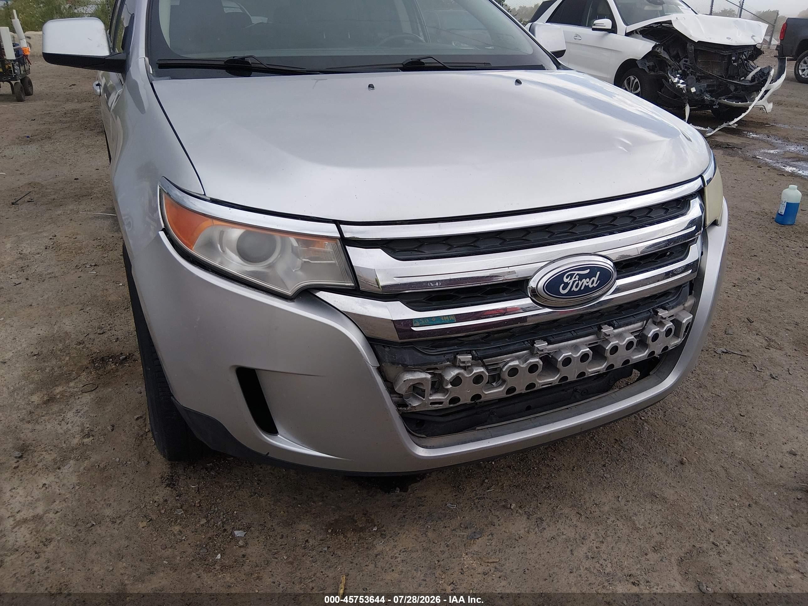 2011 Ford Edge Limited Silver vin: 2FMDK4KC0BBA11684