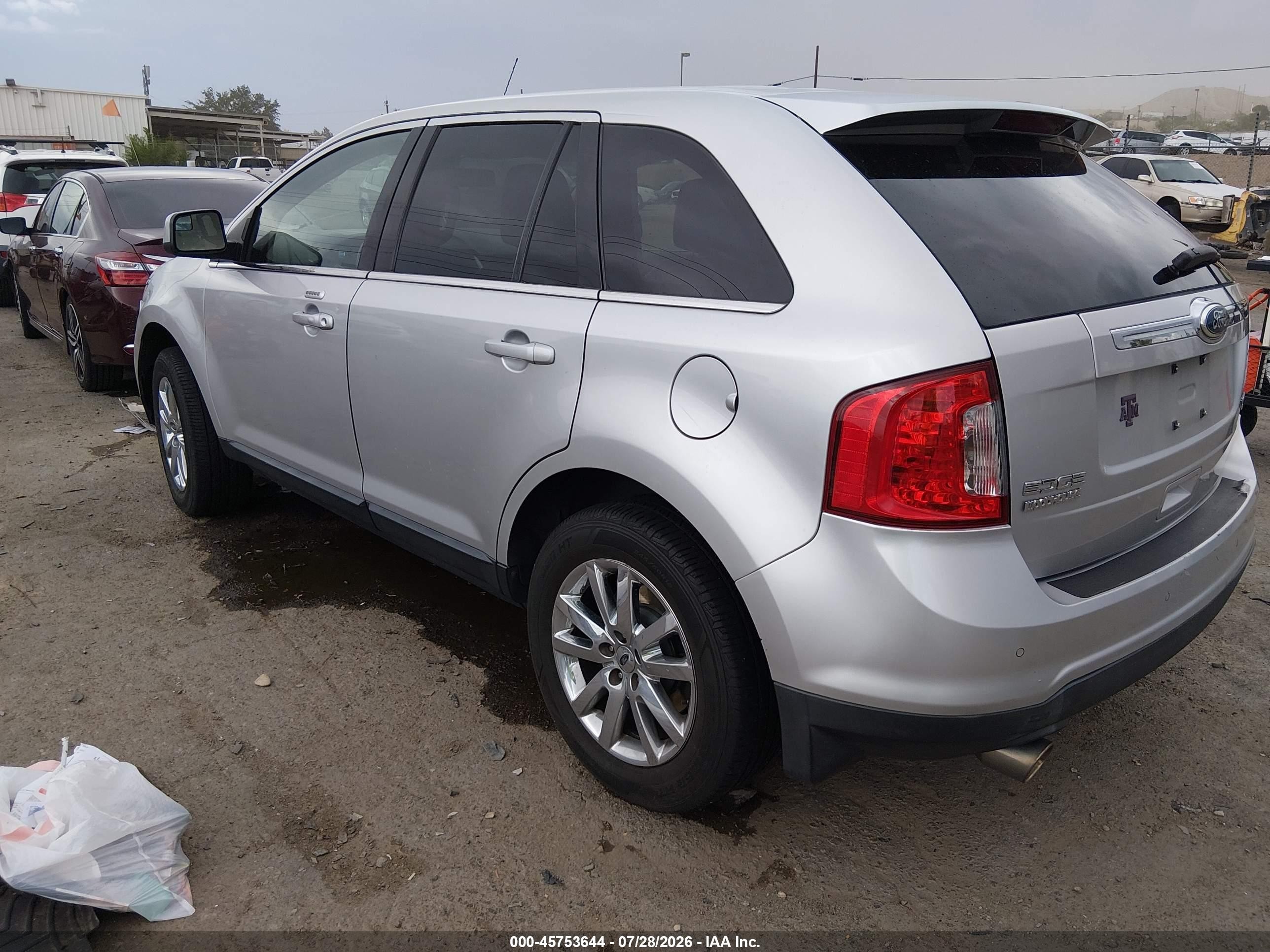 2011 Ford Edge Limited Silver vin: 2FMDK4KC0BBA11684