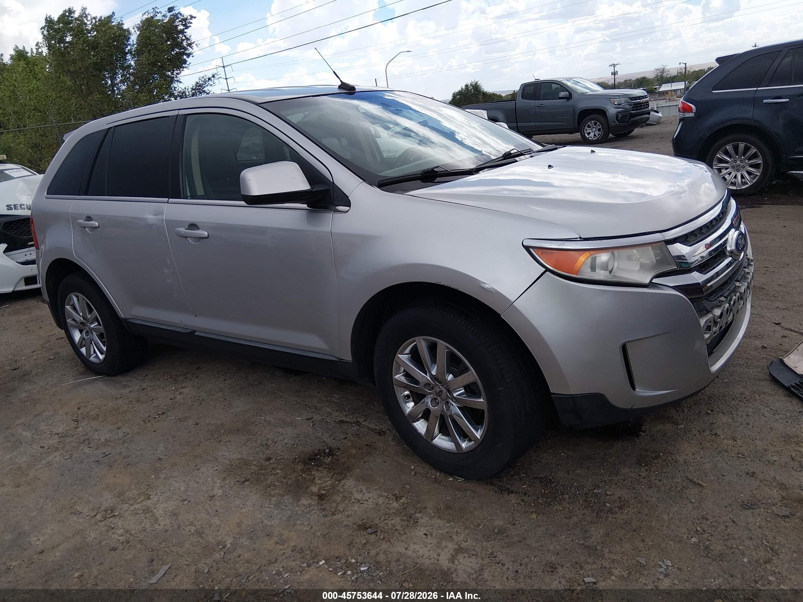 2011 Ford Edge Limited Silver vin: 2FMDK4KC0BBA11684