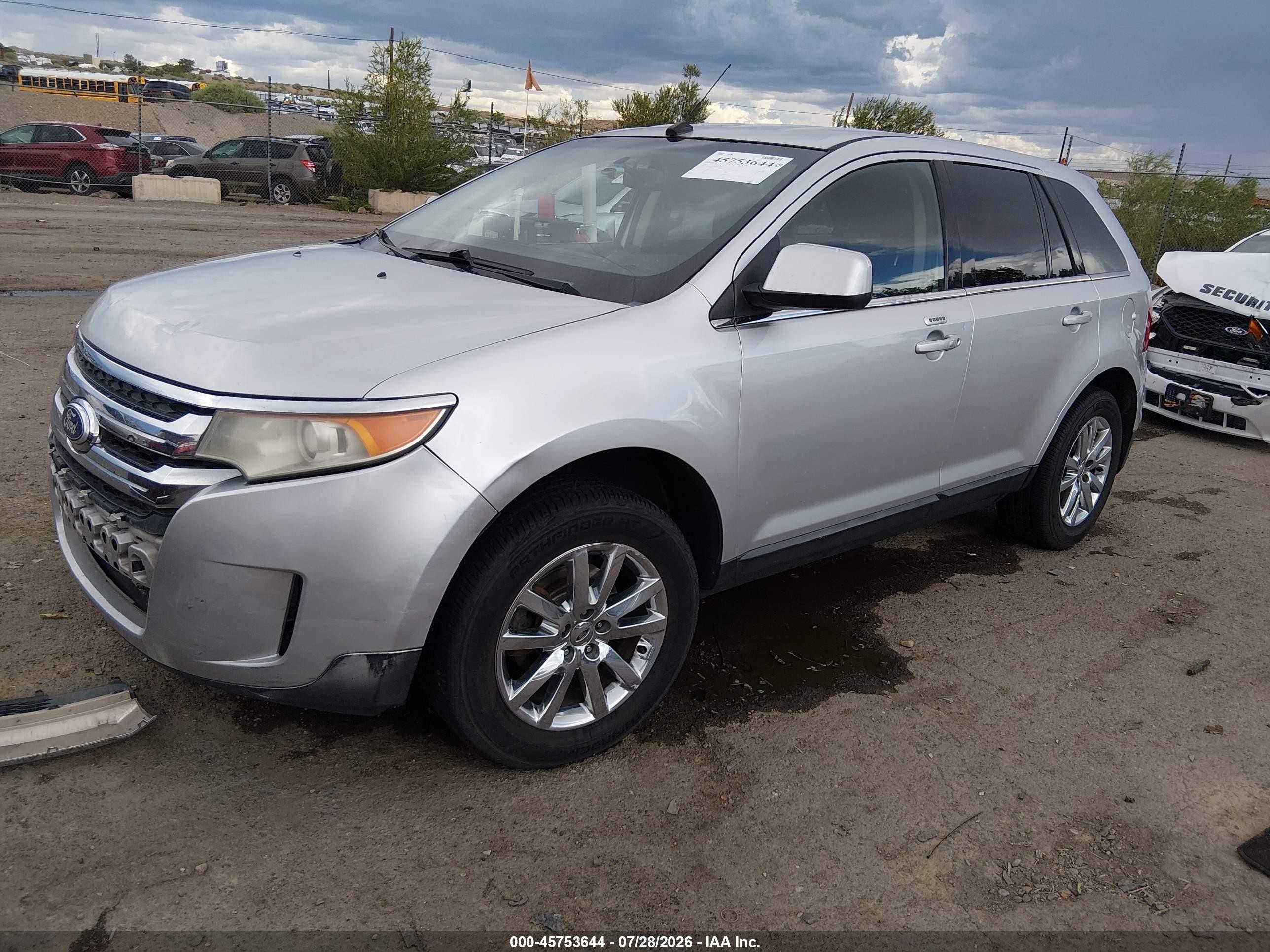 2011 Ford Edge Limited Silver vin: 2FMDK4KC0BBA11684