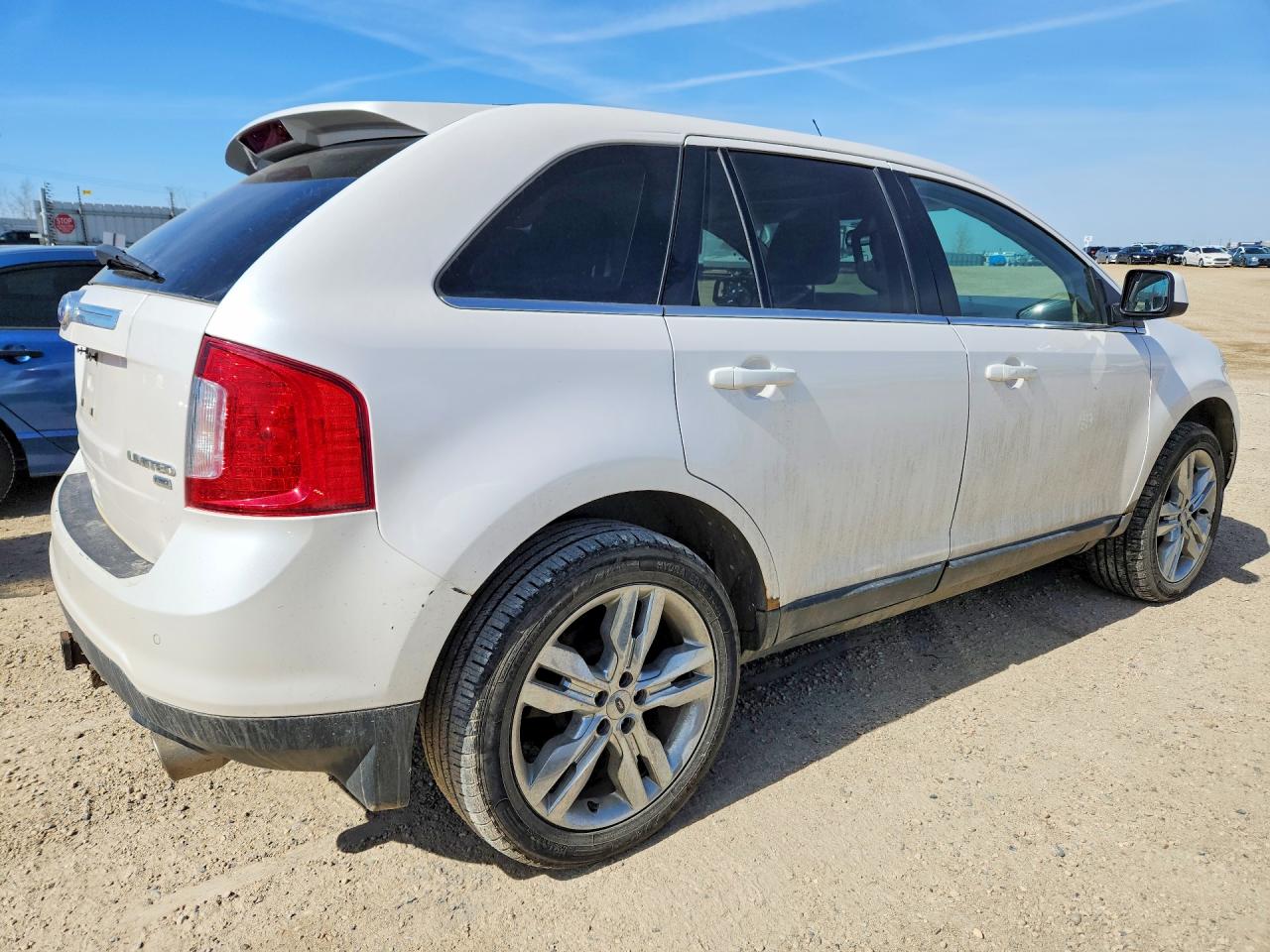 2011 Ford Edge Limited White vin: 2FMDK4KC0BBA54700