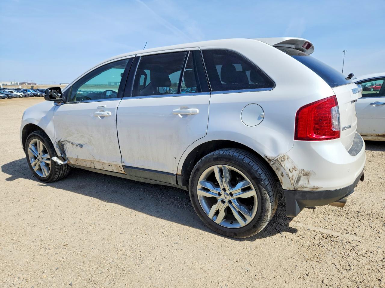 2011 Ford Edge Limited White vin: 2FMDK4KC0BBA54700
