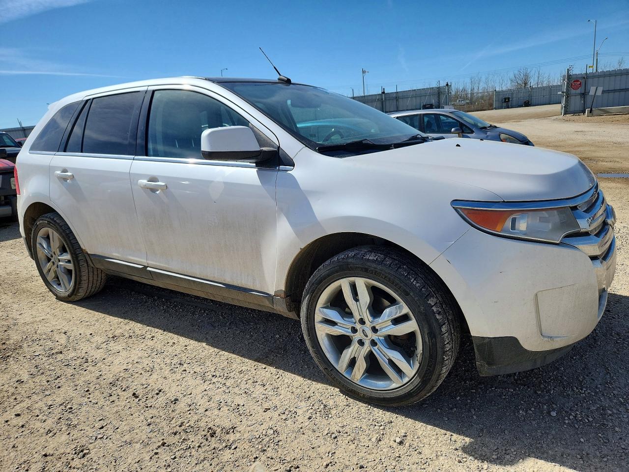 2011 Ford Edge Limited White vin: 2FMDK4KC0BBA54700