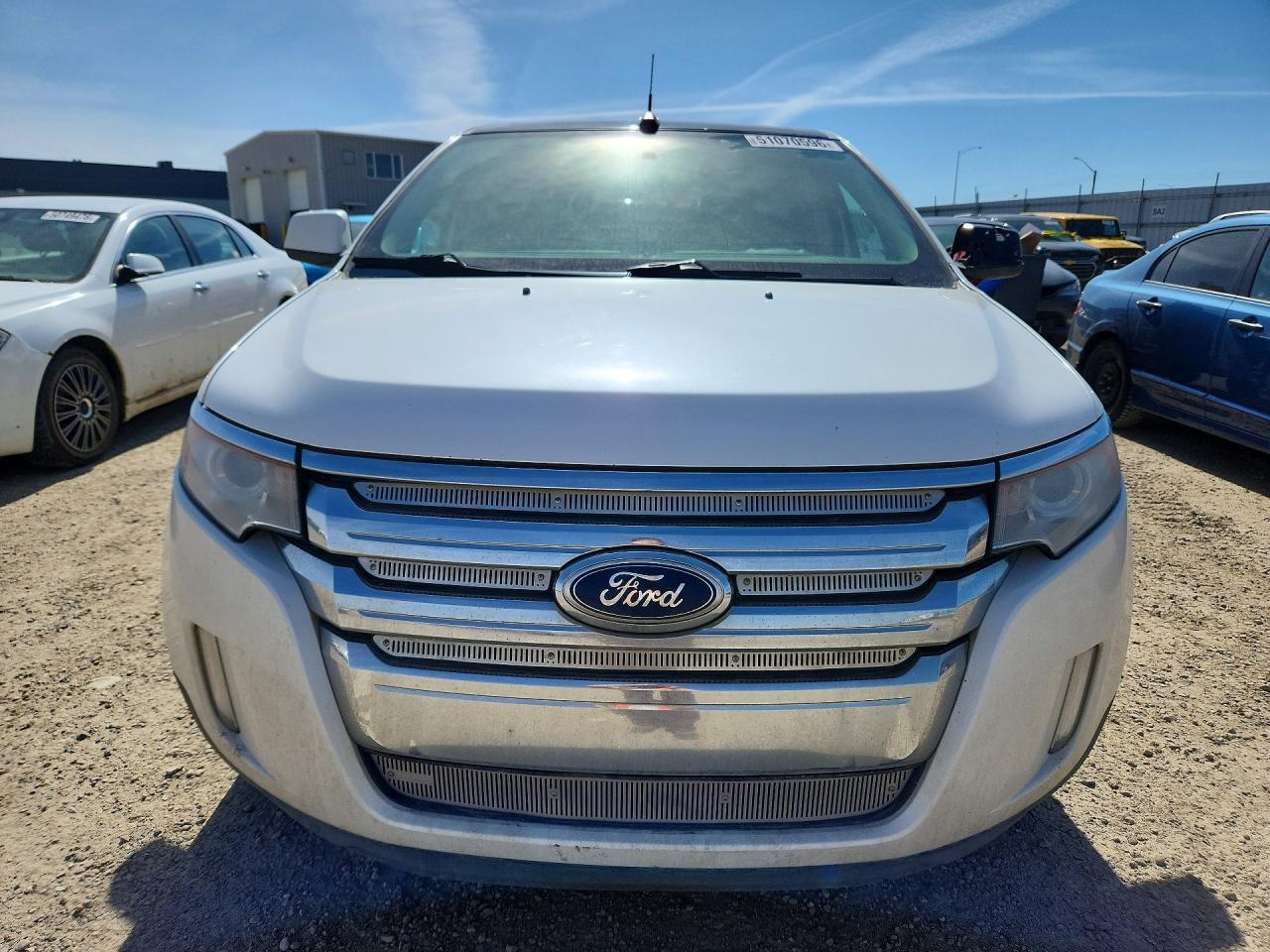 2011 Ford Edge Limited White vin: 2FMDK4KC0BBA54700