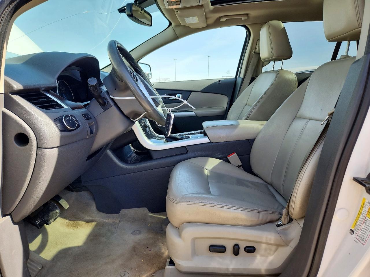 2011 Ford Edge Limited White vin: 2FMDK4KC0BBA54700