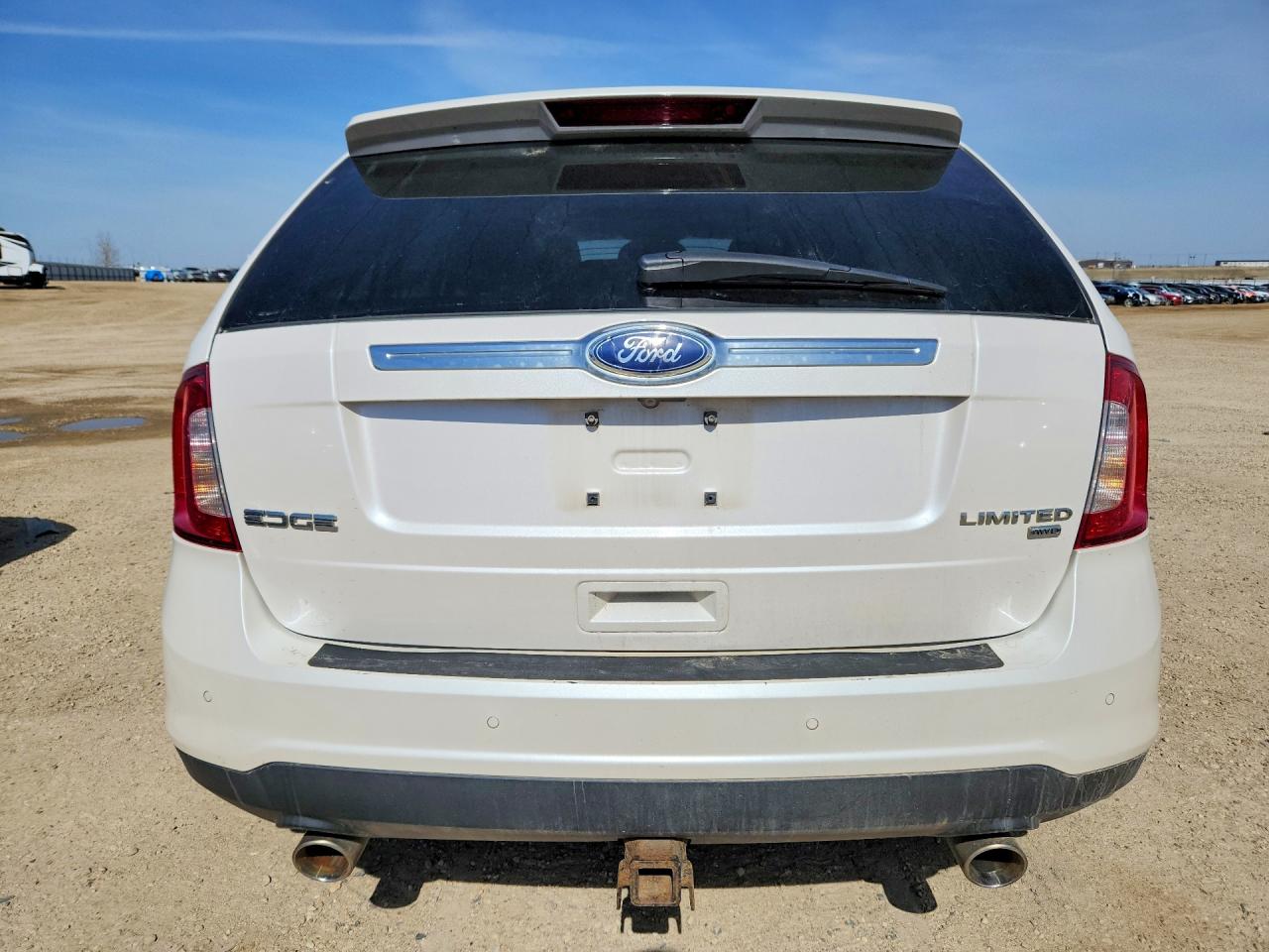 2011 Ford Edge Limited White vin: 2FMDK4KC0BBA54700