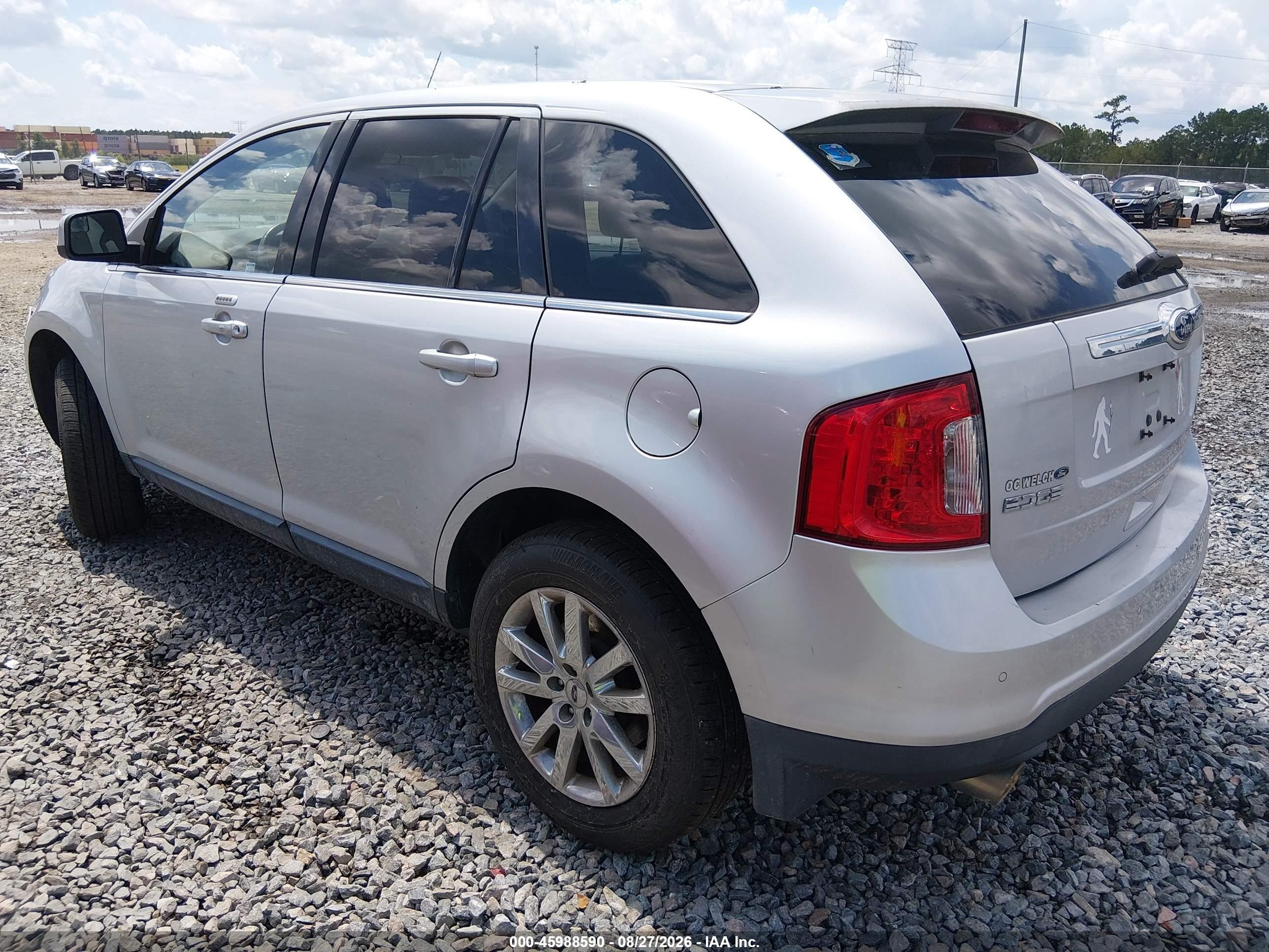 2011 Ford Edge Limited Silver vin: 2FMDK4KC0BBA72260