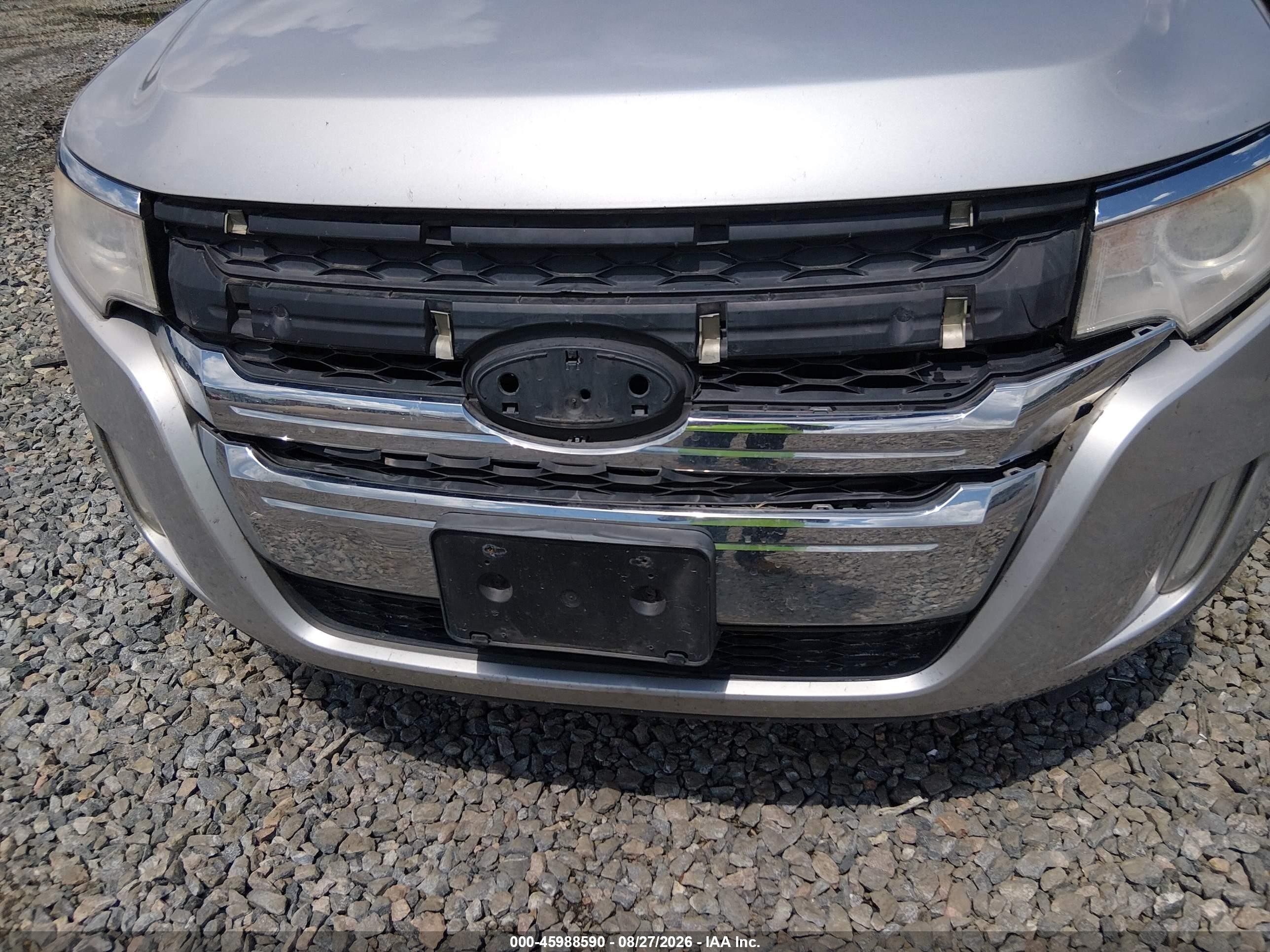 2011 Ford Edge Limited Silver vin: 2FMDK4KC0BBA72260