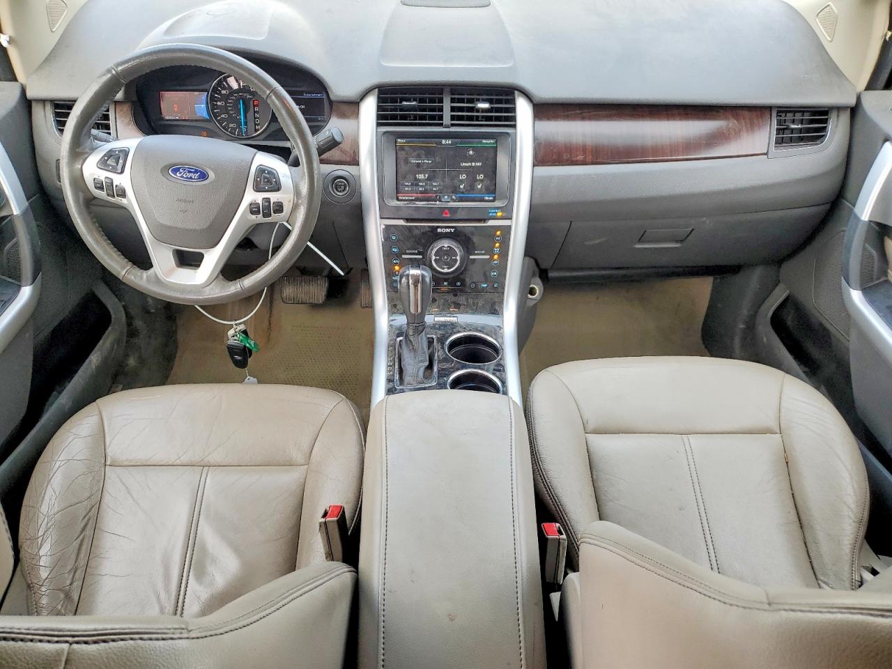 2011 Ford Edge Limited White vin: 2FMDK4KC0BBA74946