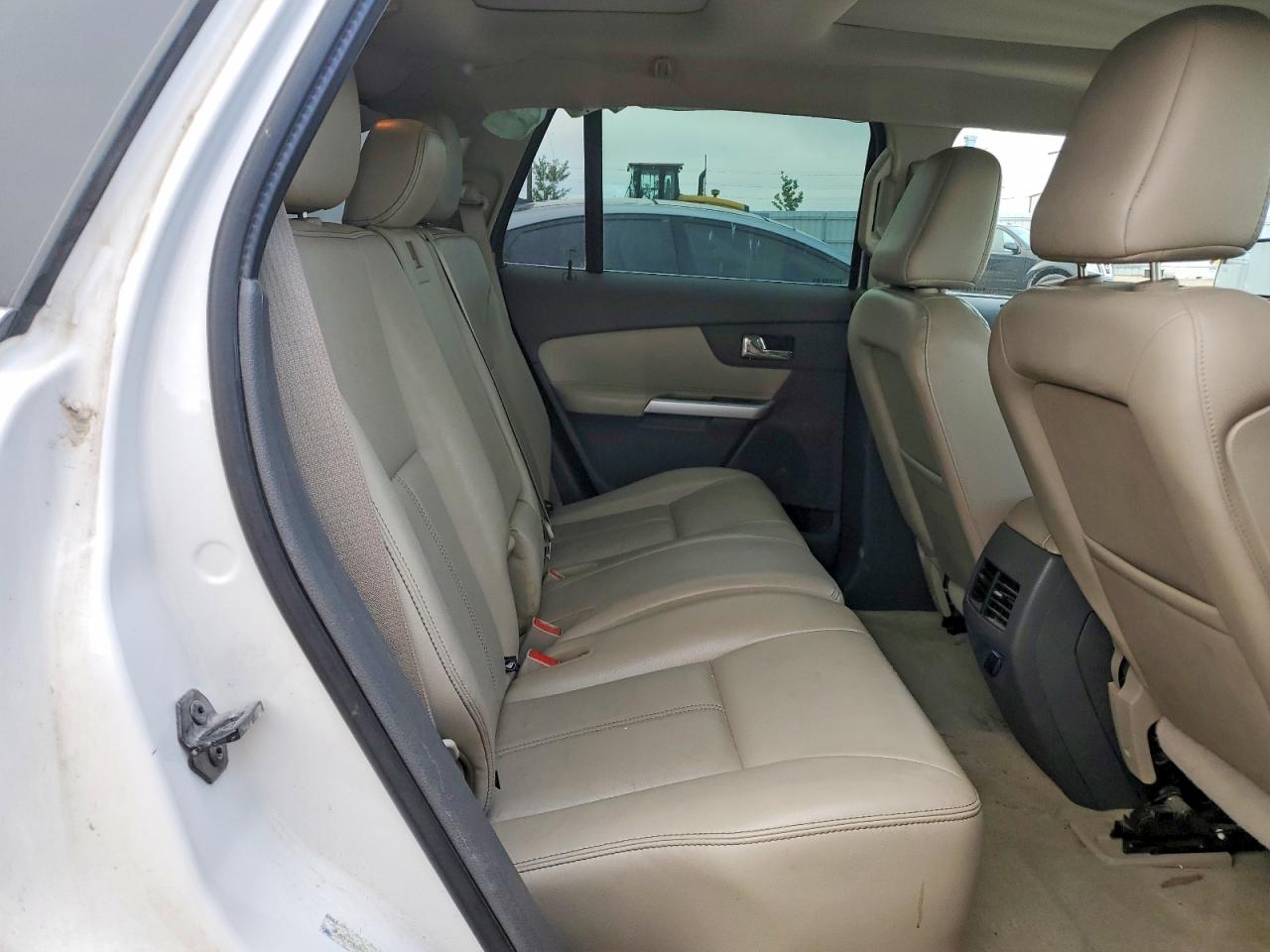2011 Ford Edge Limited White vin: 2FMDK4KC0BBA74946