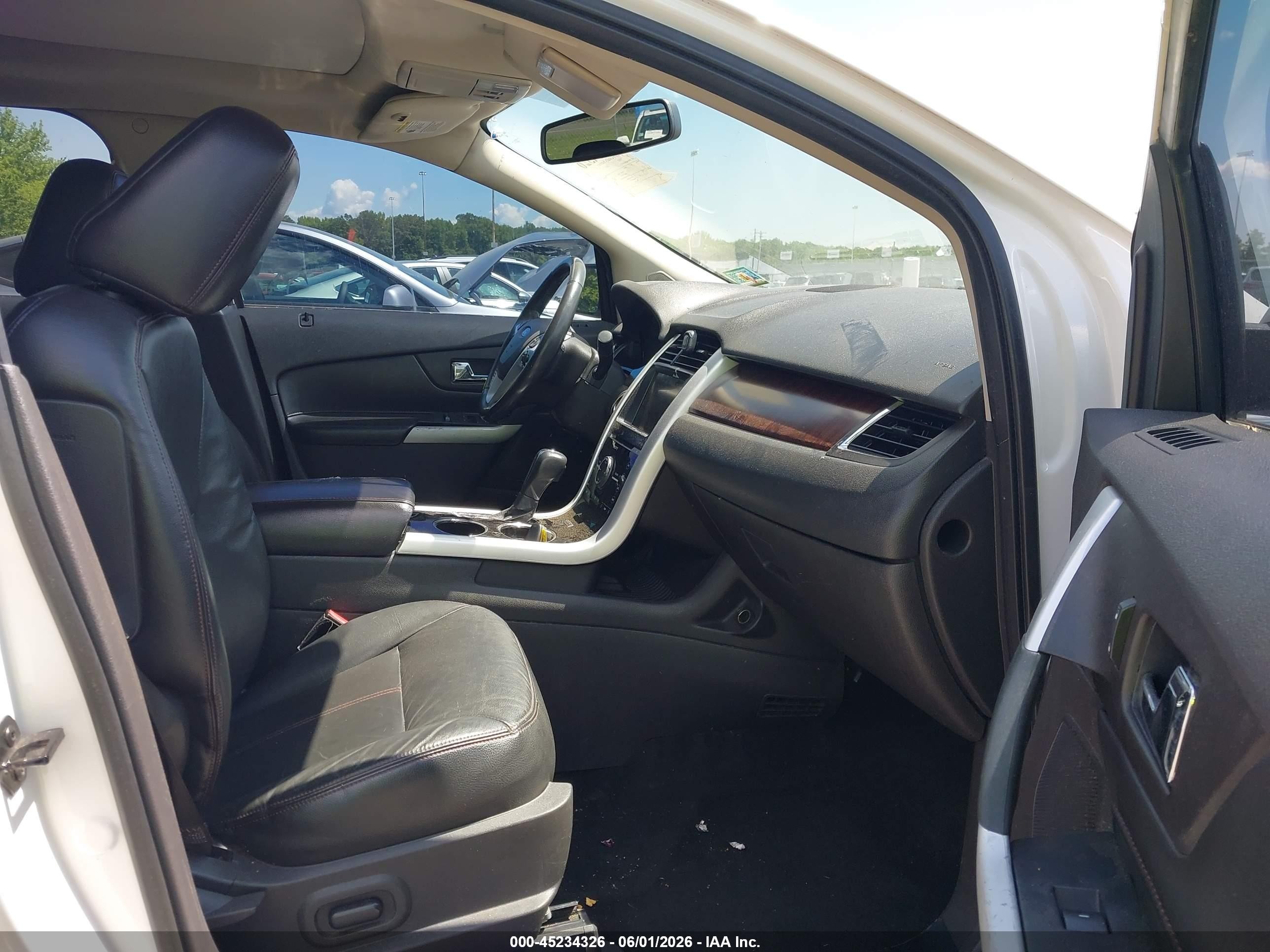 2011 Ford Edge Limited White vin: 2FMDK4KC0BBA94727