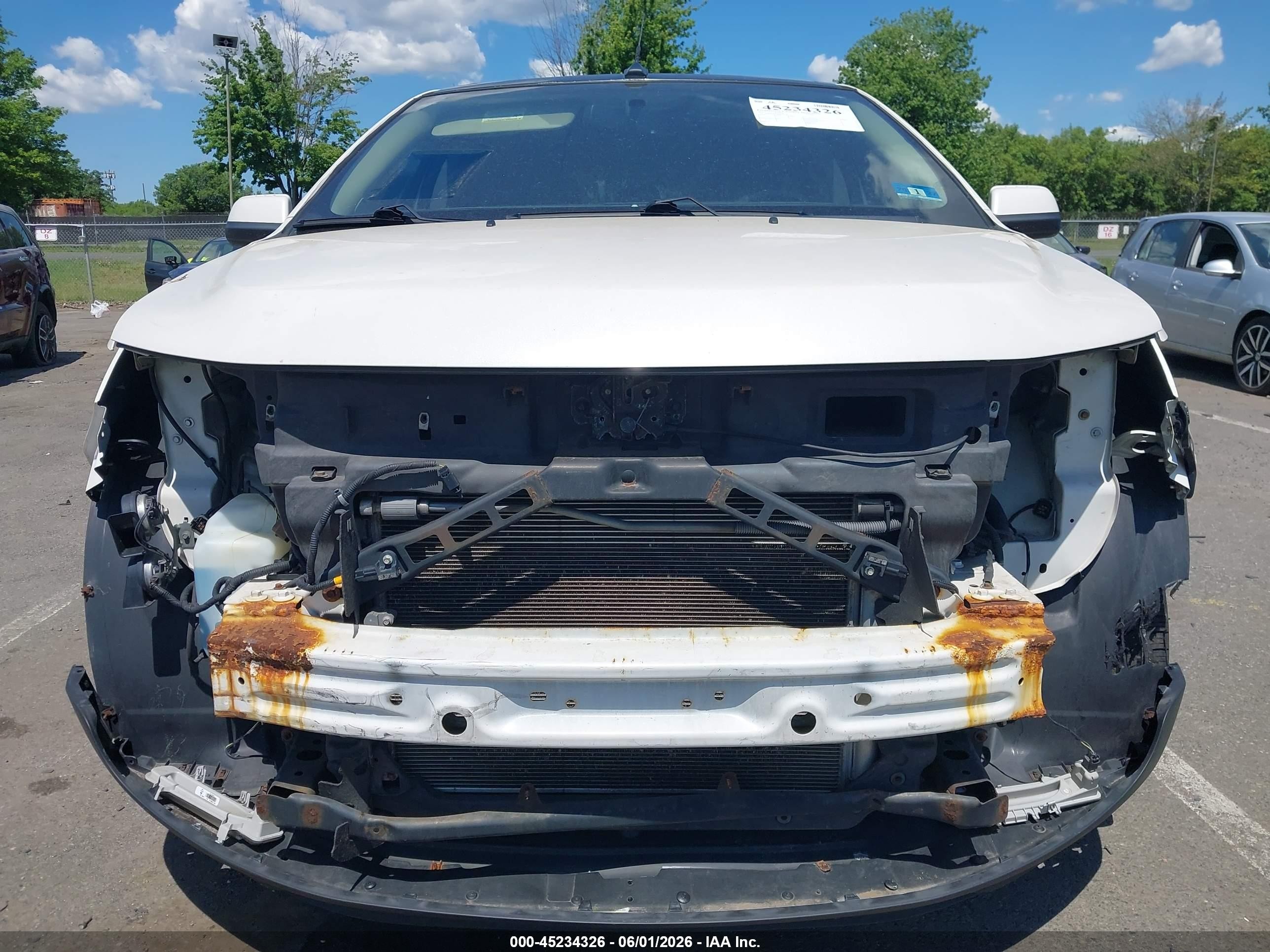2011 Ford Edge Limited White vin: 2FMDK4KC0BBA94727