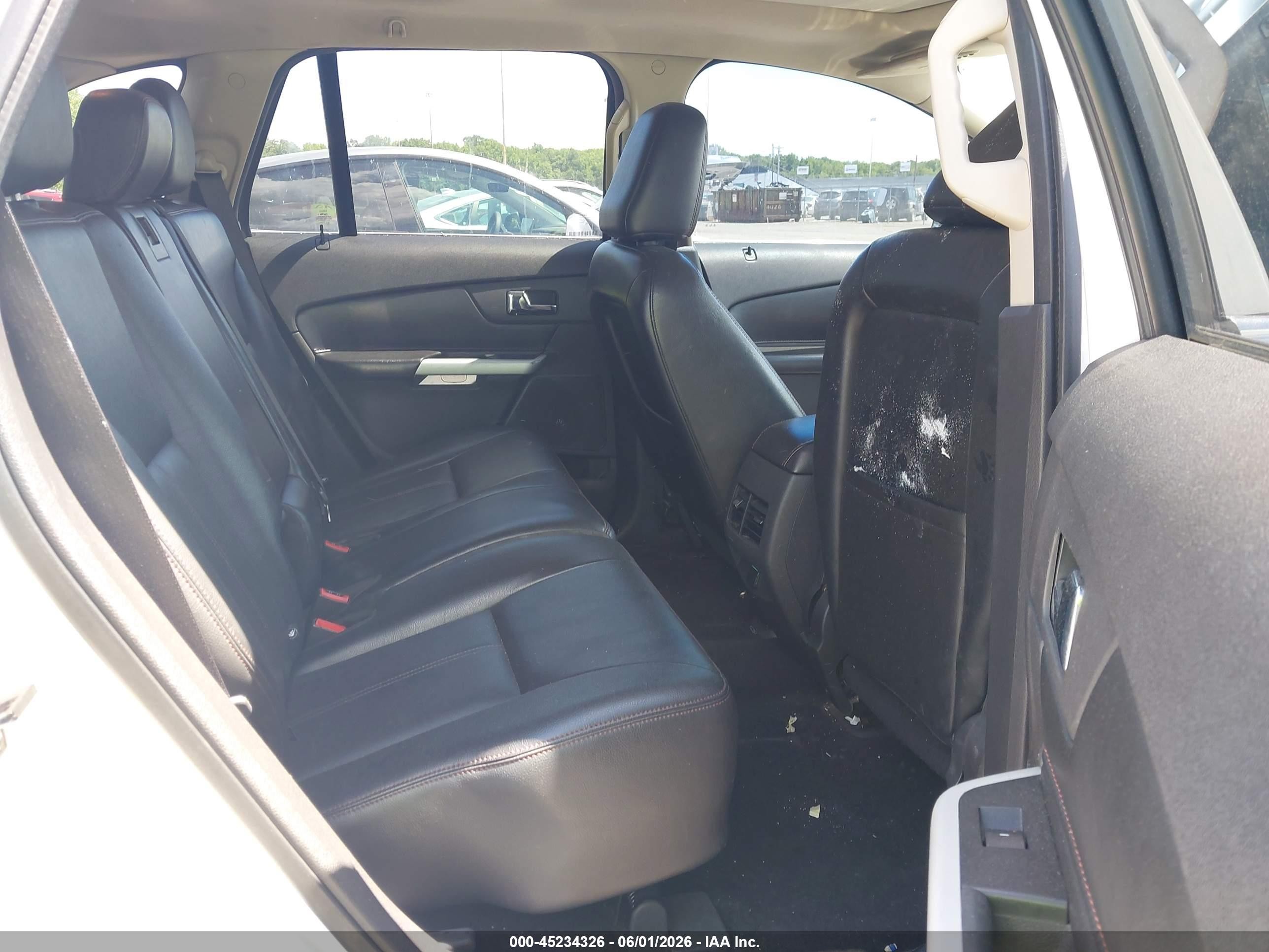 2011 Ford Edge Limited White vin: 2FMDK4KC0BBA94727