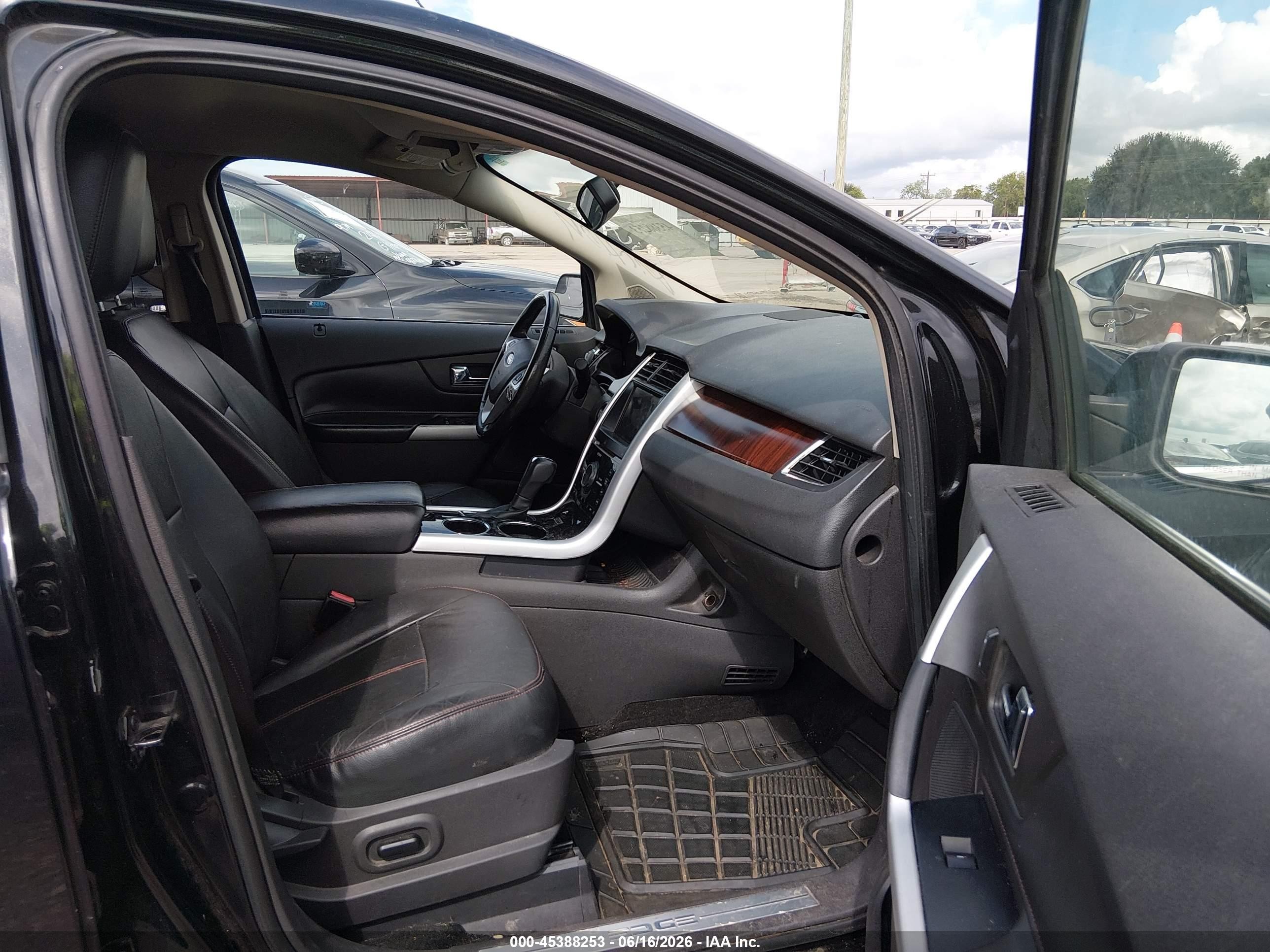 2011 Ford Edge Limited Black vin: 2FMDK4KC0BBB01224