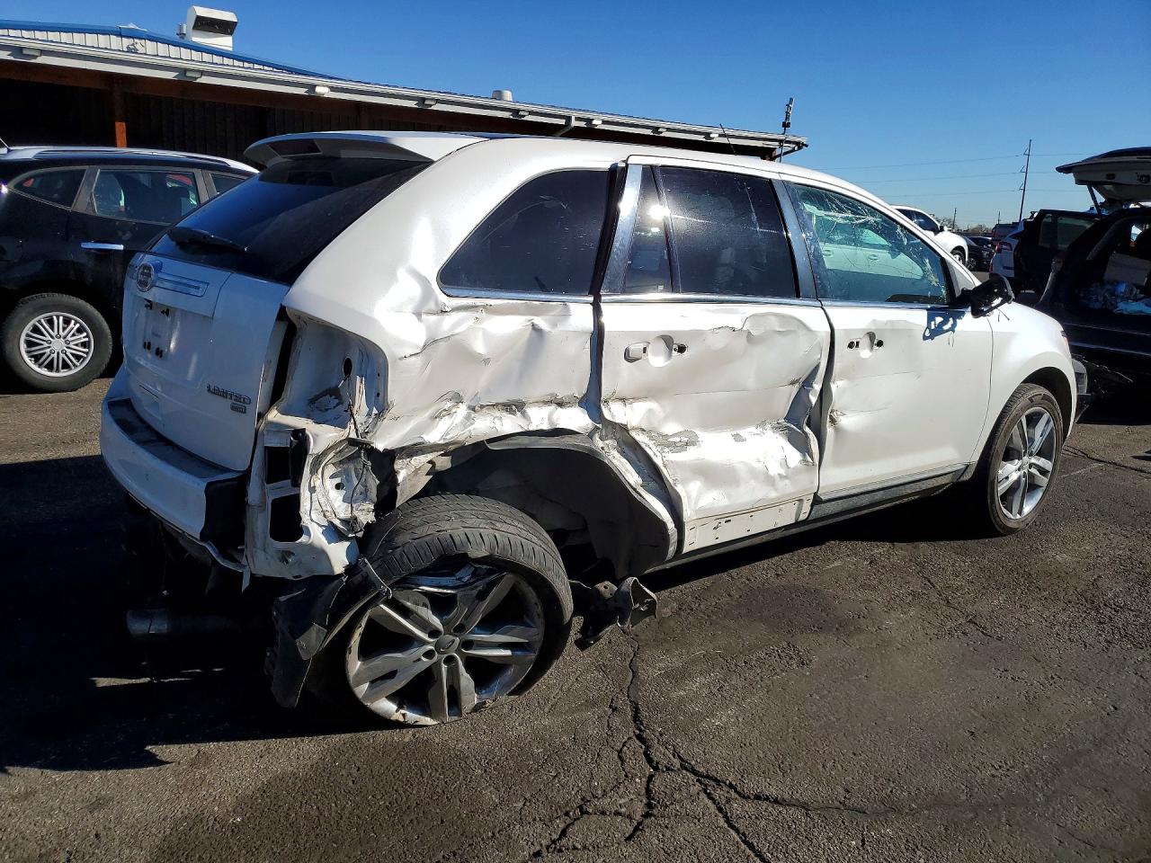 2011 Ford Edge Limited Белый vin: 2FMDK4KC0BBB11509