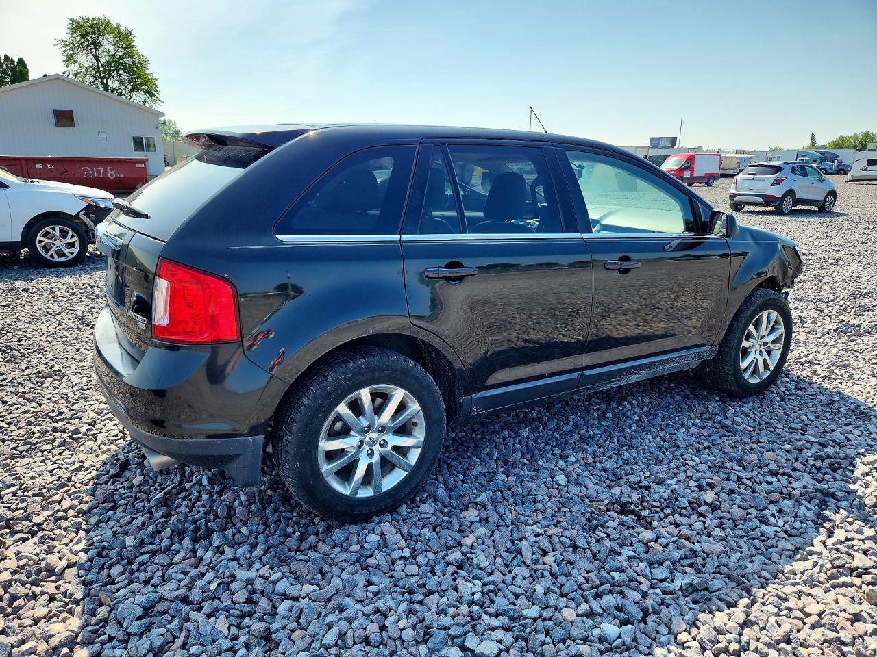 2011 Ford Edge Limited Black vin: 2FMDK4KC0BBB17911