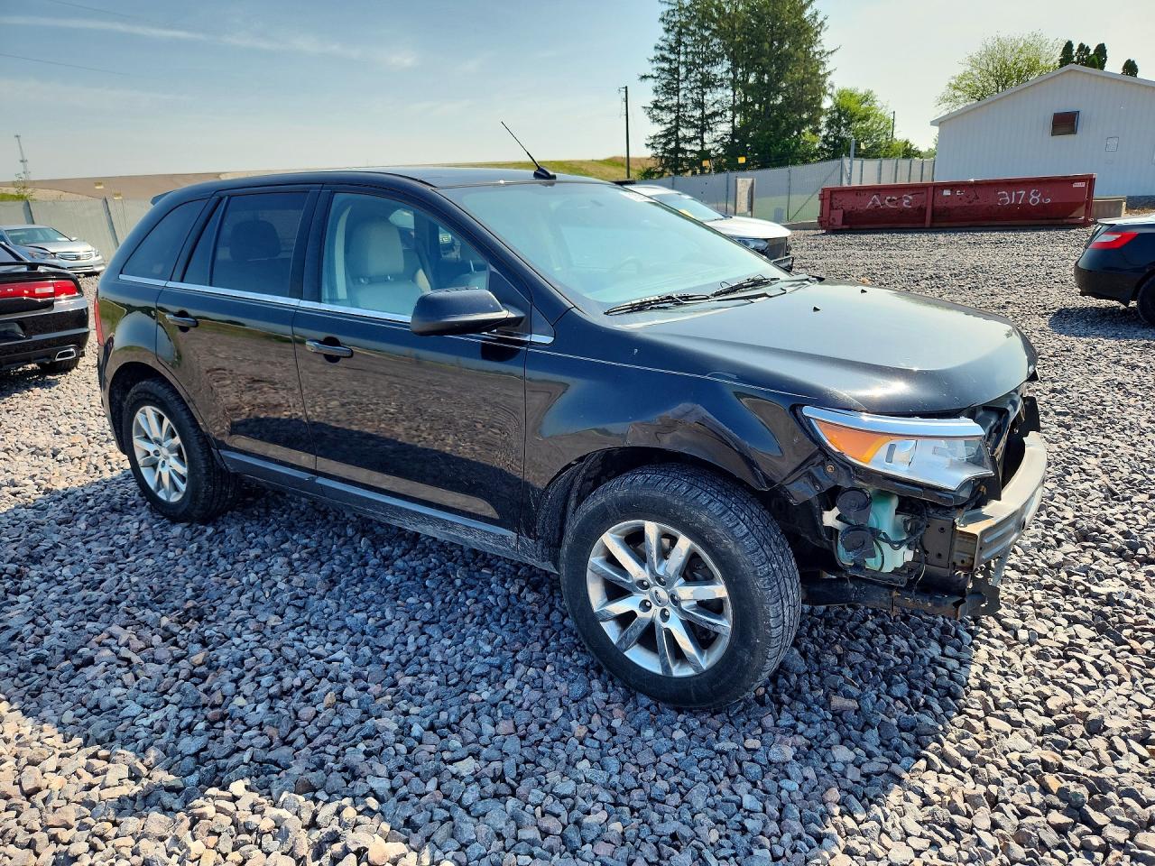 2011 Ford Edge Limited Black vin: 2FMDK4KC0BBB17911