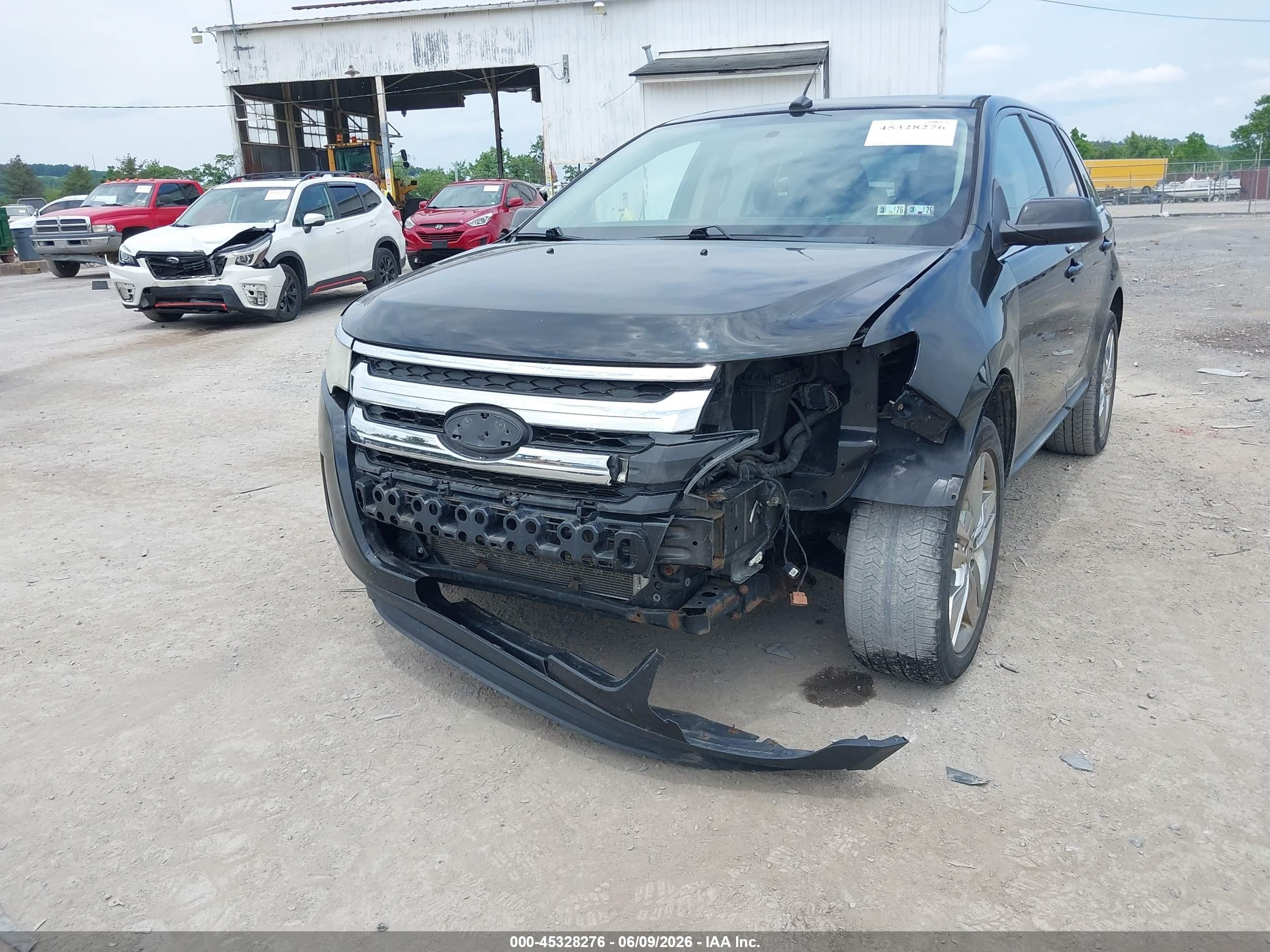 2011 Ford Edge Limited Black vin: 2FMDK4KC0BBB31047