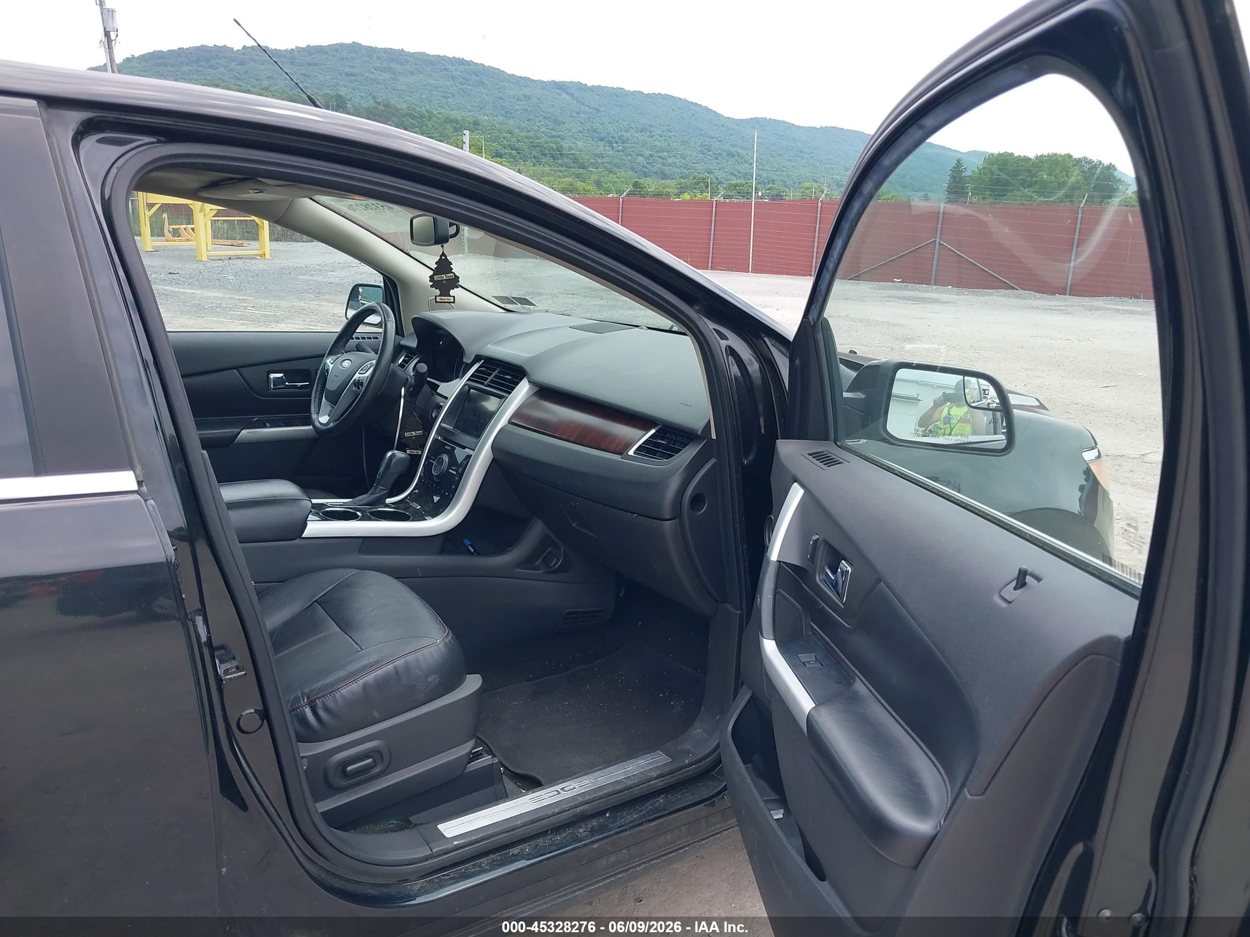 2011 Ford Edge Limited Black vin: 2FMDK4KC0BBB31047