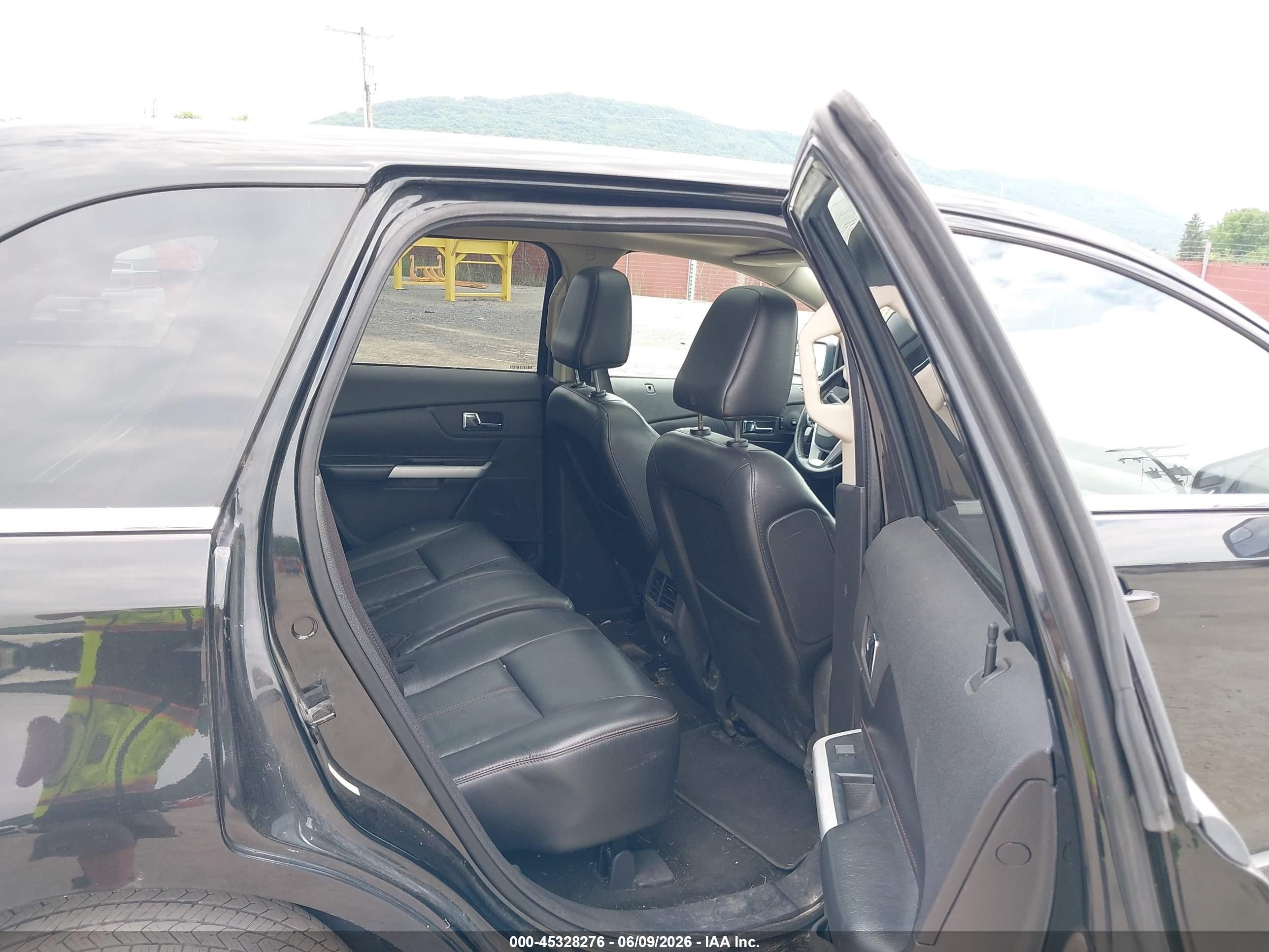 2011 Ford Edge Limited Black vin: 2FMDK4KC0BBB31047