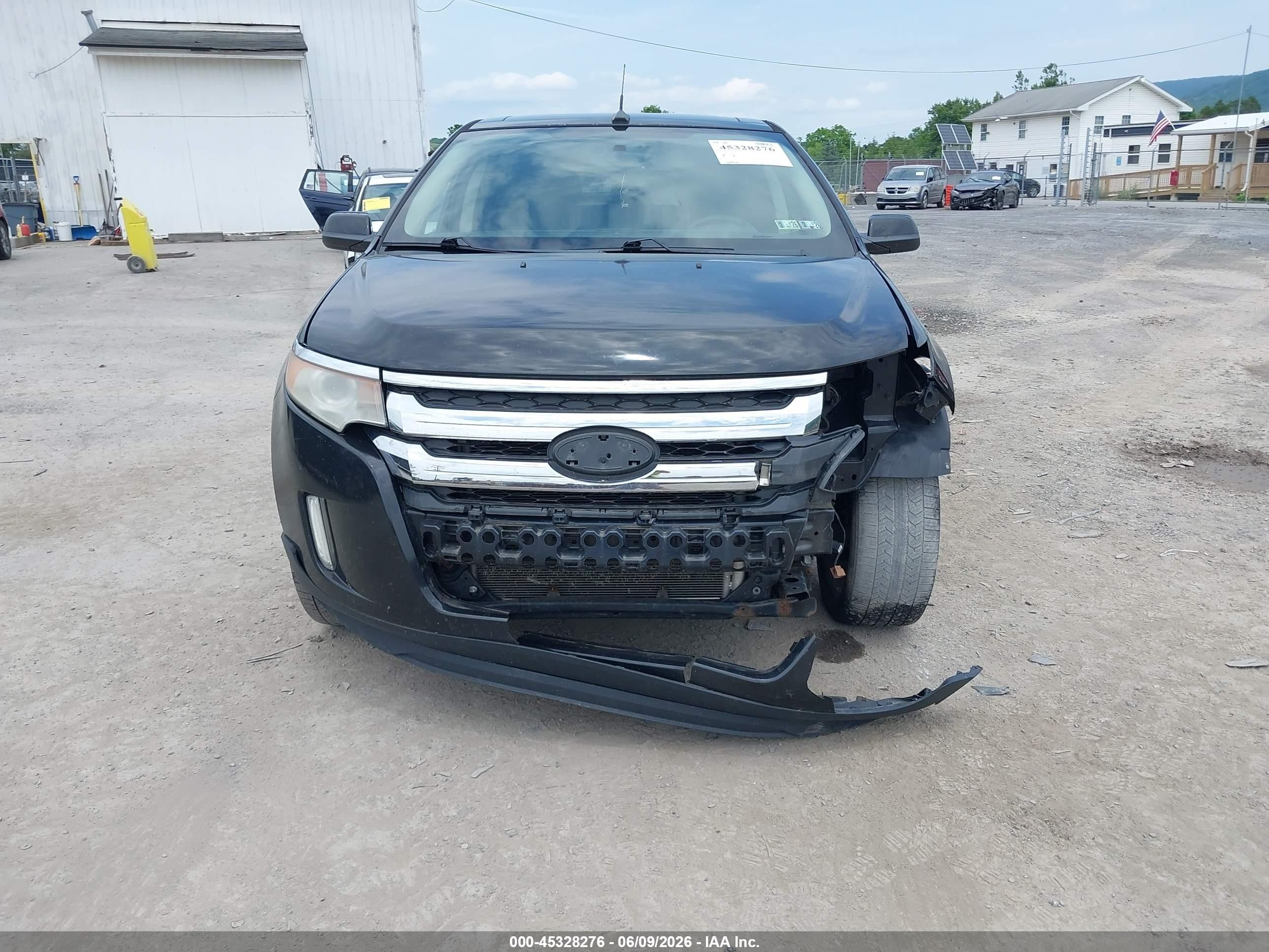 2011 Ford Edge Limited Black vin: 2FMDK4KC0BBB31047
