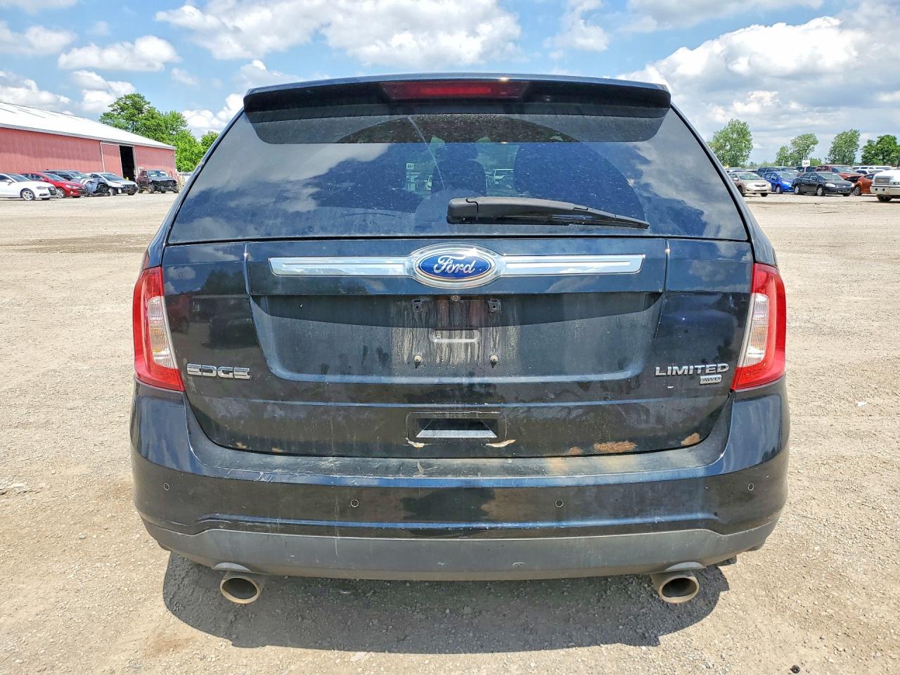 2011 Ford Edge Limited Black vin: 2FMDK4KC0BBB52433