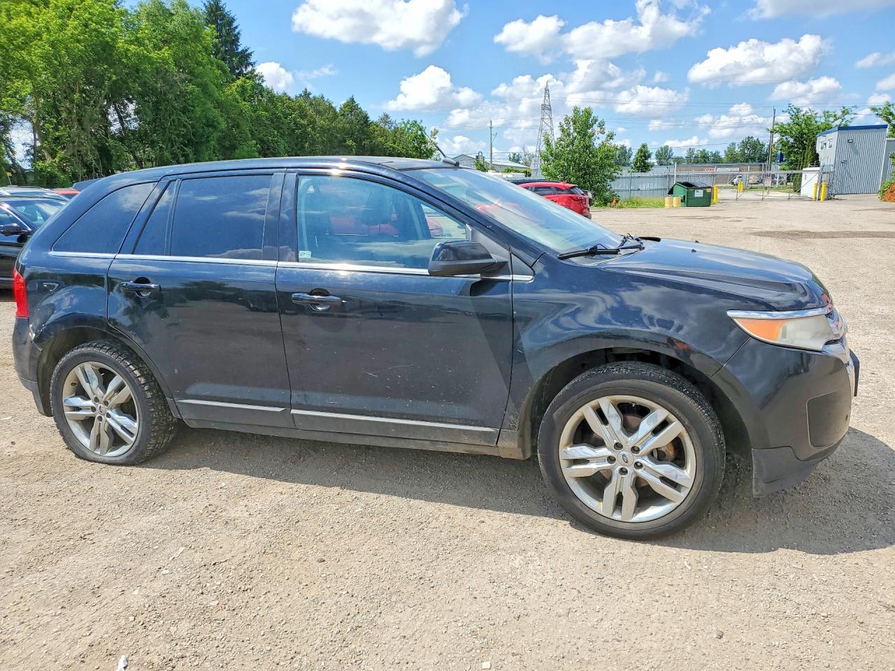 2011 Ford Edge Limited Black vin: 2FMDK4KC0BBB52433