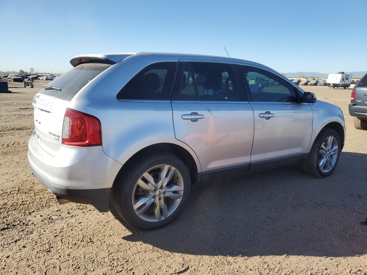 2012 Ford Edge Limited Silver vin: 2FMDK4KC0CBA27210