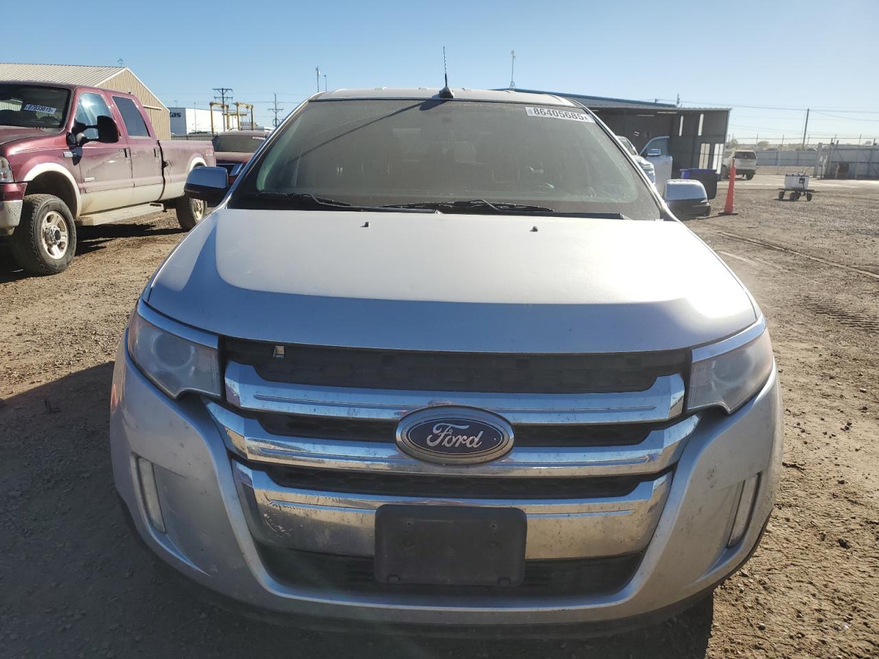 2012 Ford Edge Limited Silver vin: 2FMDK4KC0CBA27210