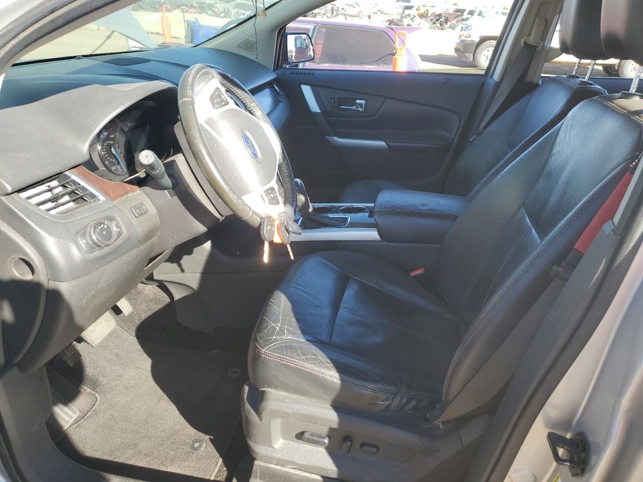 2012 Ford Edge Limited Silver vin: 2FMDK4KC0CBA27210