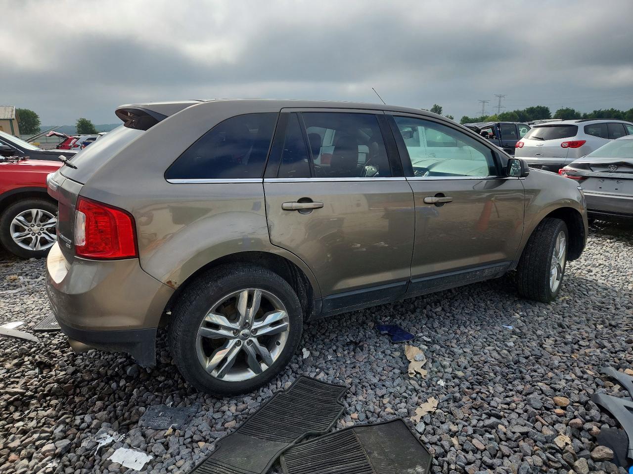 2012 Ford Edge Limited Gray vin: 2FMDK4KC0CBA29667