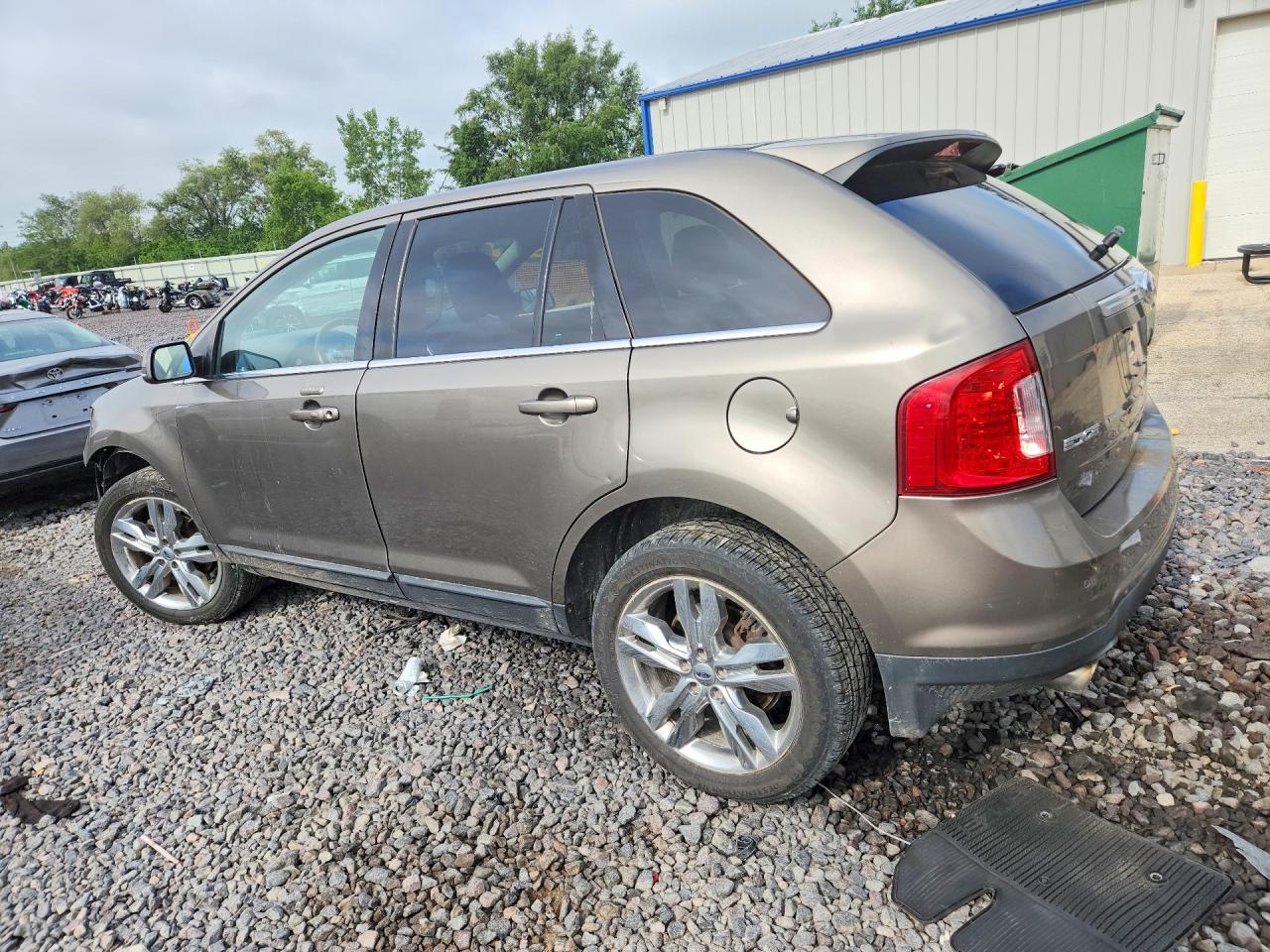 2012 Ford Edge Limited Gray vin: 2FMDK4KC0CBA29667