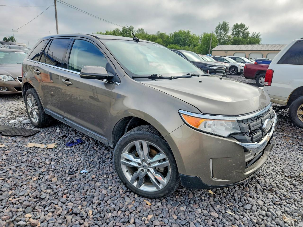 2012 Ford Edge Limited Gray vin: 2FMDK4KC0CBA29667