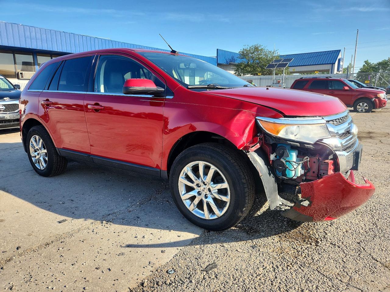 2012 Ford Edge Limited Maroon vin: 2FMDK4KC0CBA34304