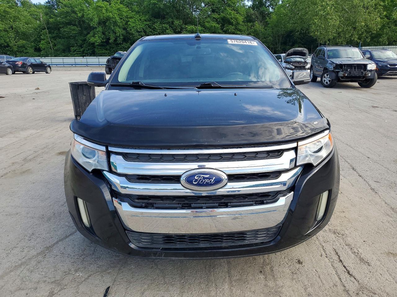 2013 Ford Edge Limited Black vin: 2FMDK4KC0DBA42095